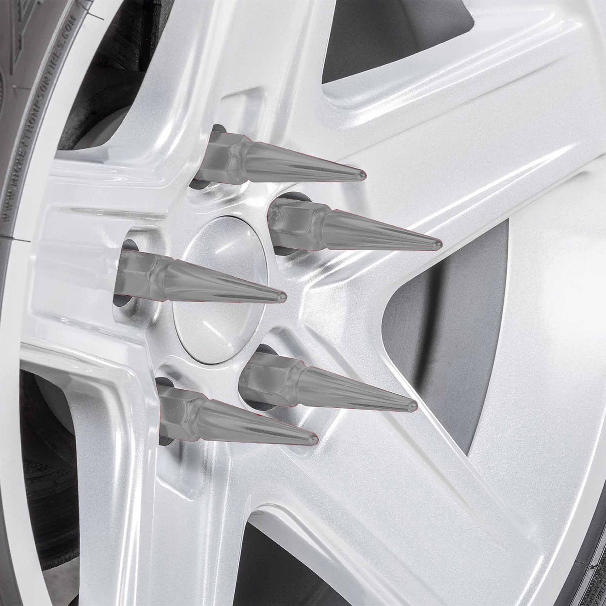 1/2 Inch Extended Spike Lug Nuts - 60 Degree Taper Seat - Image 23