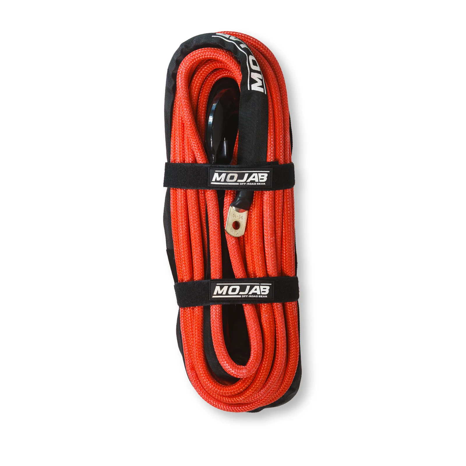 1/2'' x 78' Double Braided Winch Rope with removeable forged winch hook - Image 2