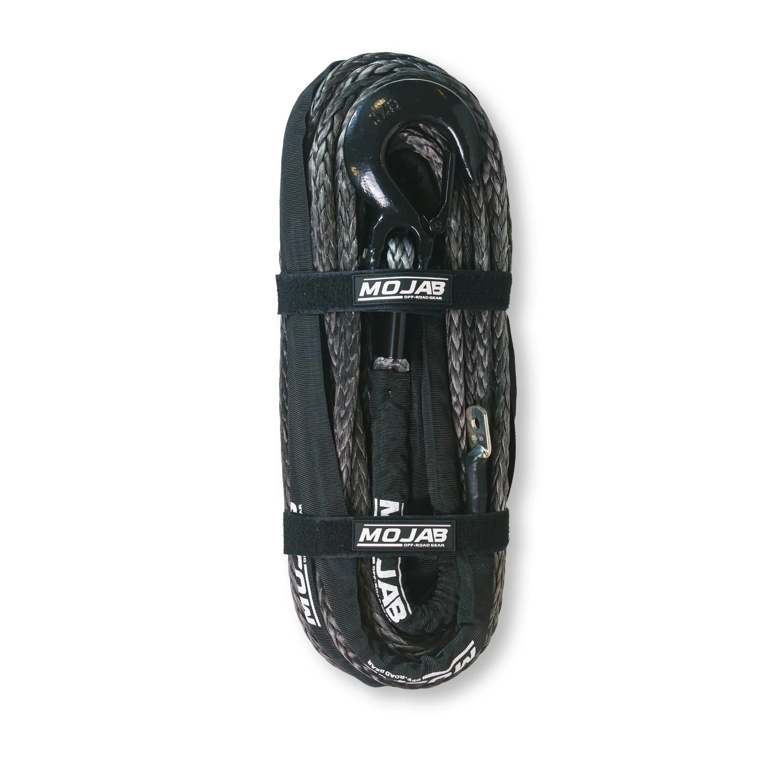 1/2'' x 78' Synthetic Winch Rope with Removable Forged Winch Hook - Image 3
