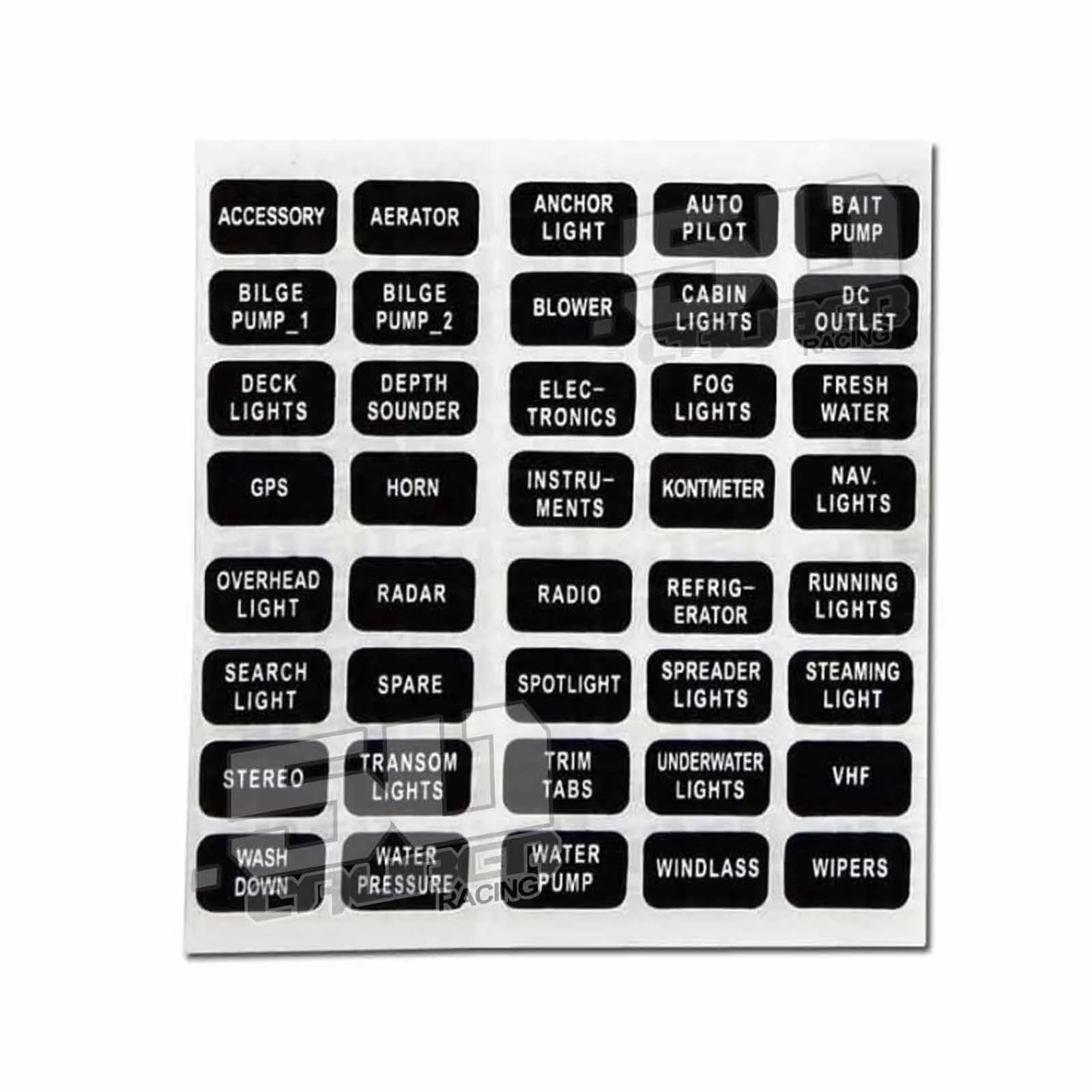 12 Way Standard LED Circuit Screw Fuse Block - Image 3