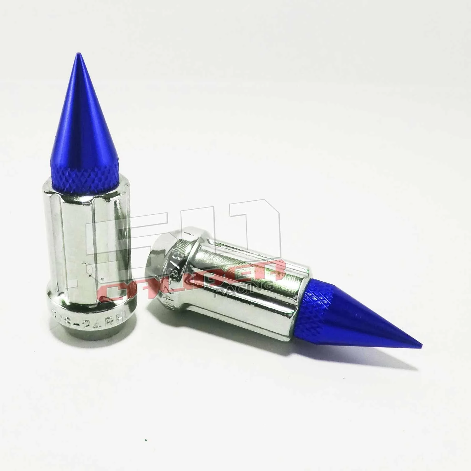 12 x 1.25 mm Chrome Spiked Lug Nuts - 16 Pack - Image 13