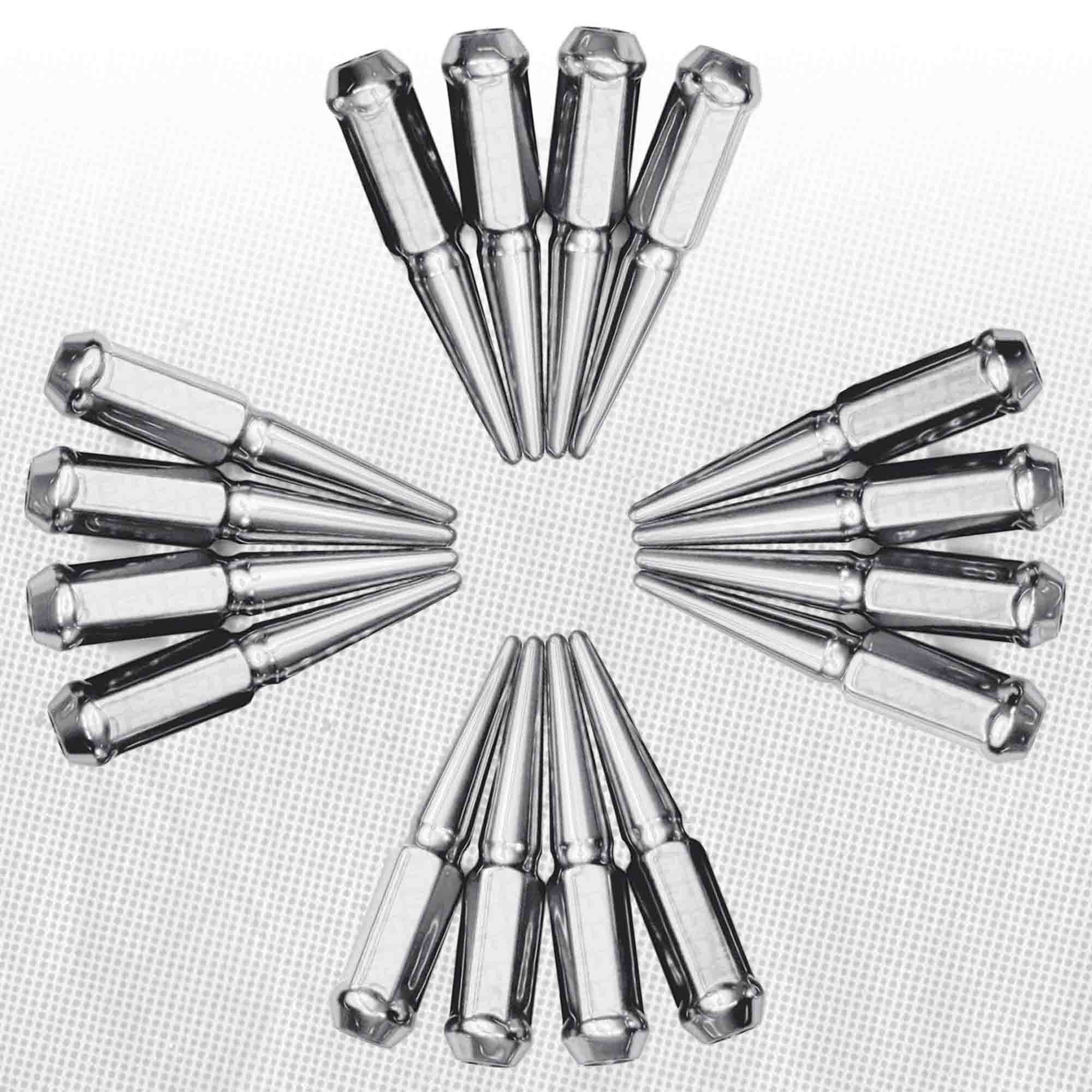 12x1.5mm Extended Spike Lug Nuts - 60 Degree Taper Seat - Image 21