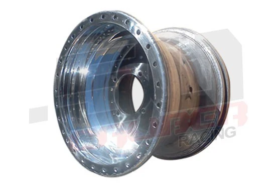 12x8 Beadlock wheel 4x110 .190 4/4 polished - Image 2