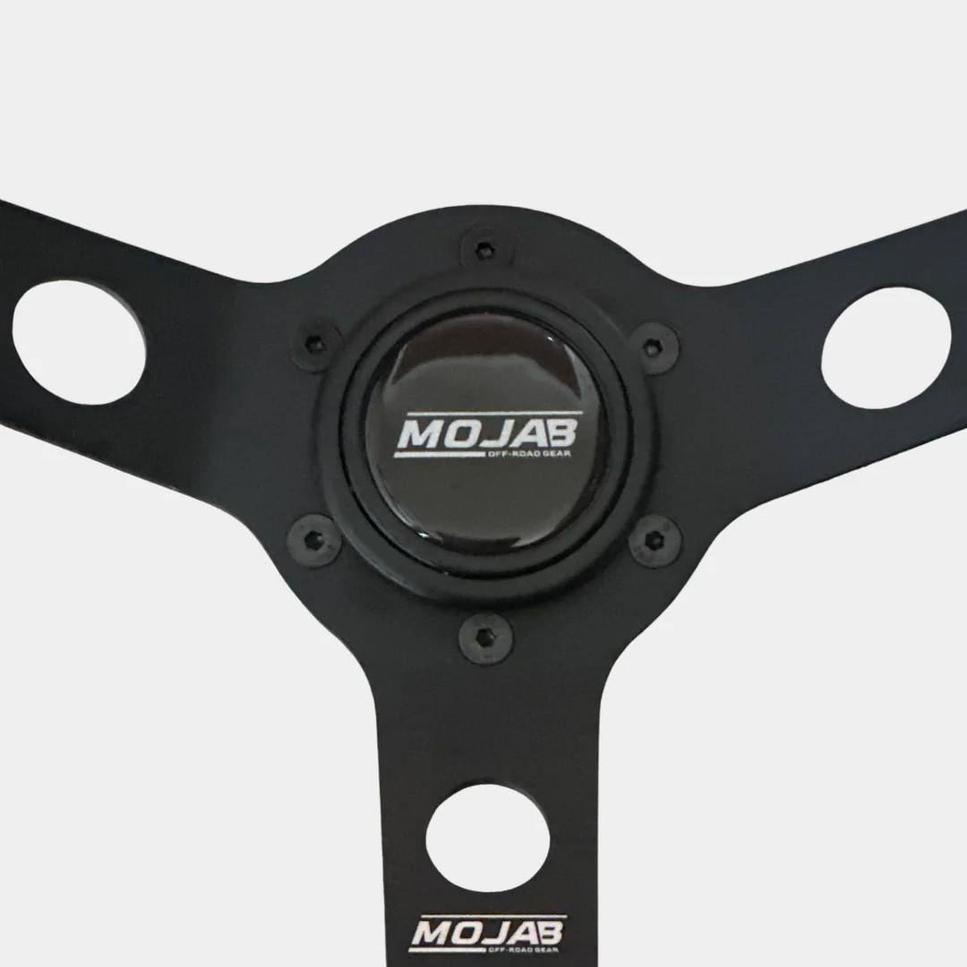 13.5" Deep Dish Steering Wheel for UTVs | 2.5" Dish + Horn Button - MOJAB - Image 5