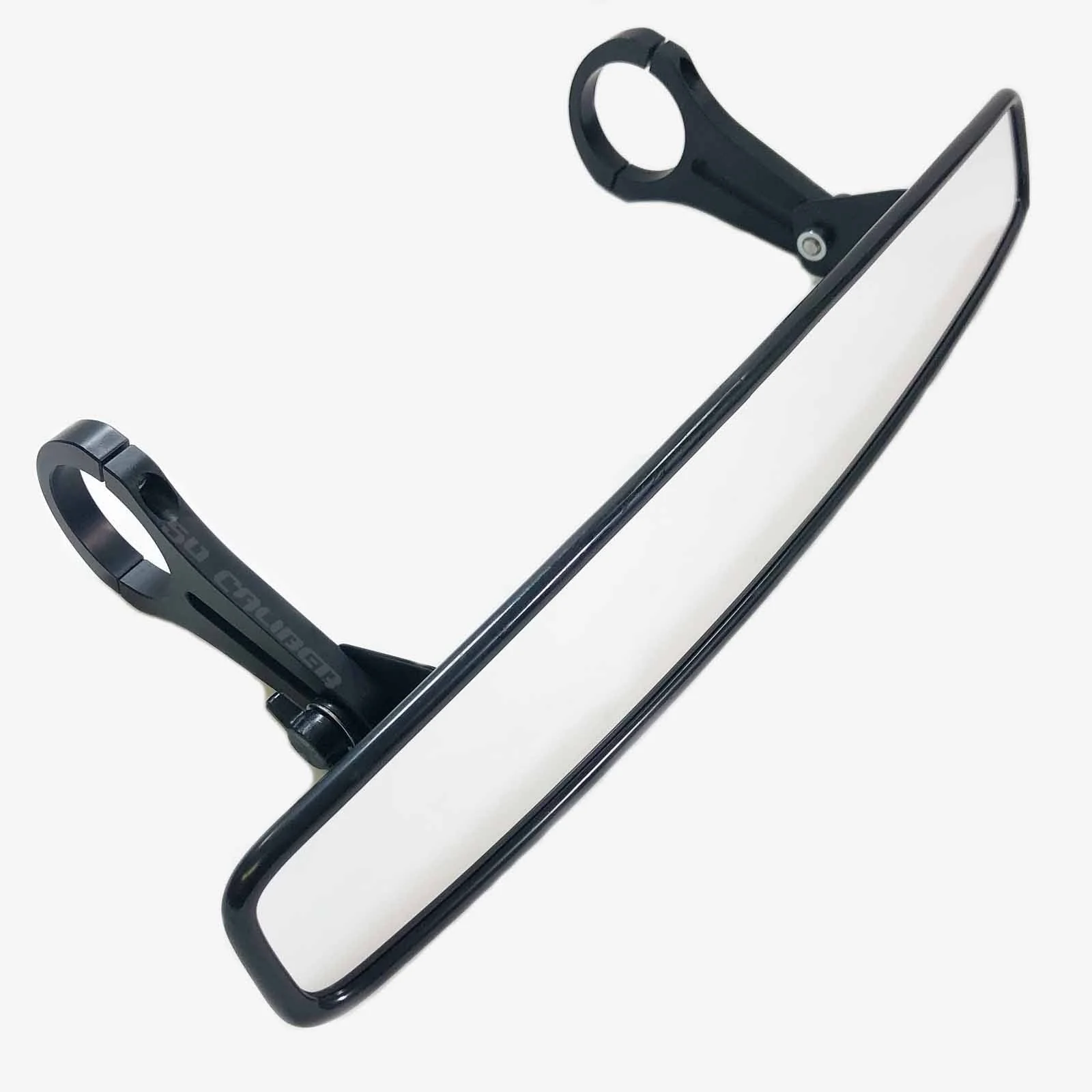 15" Convex UTV Rear View Mirror - Doubled Field of View + Clamp Mount (1.75" & 2" Tubing) - Image 2