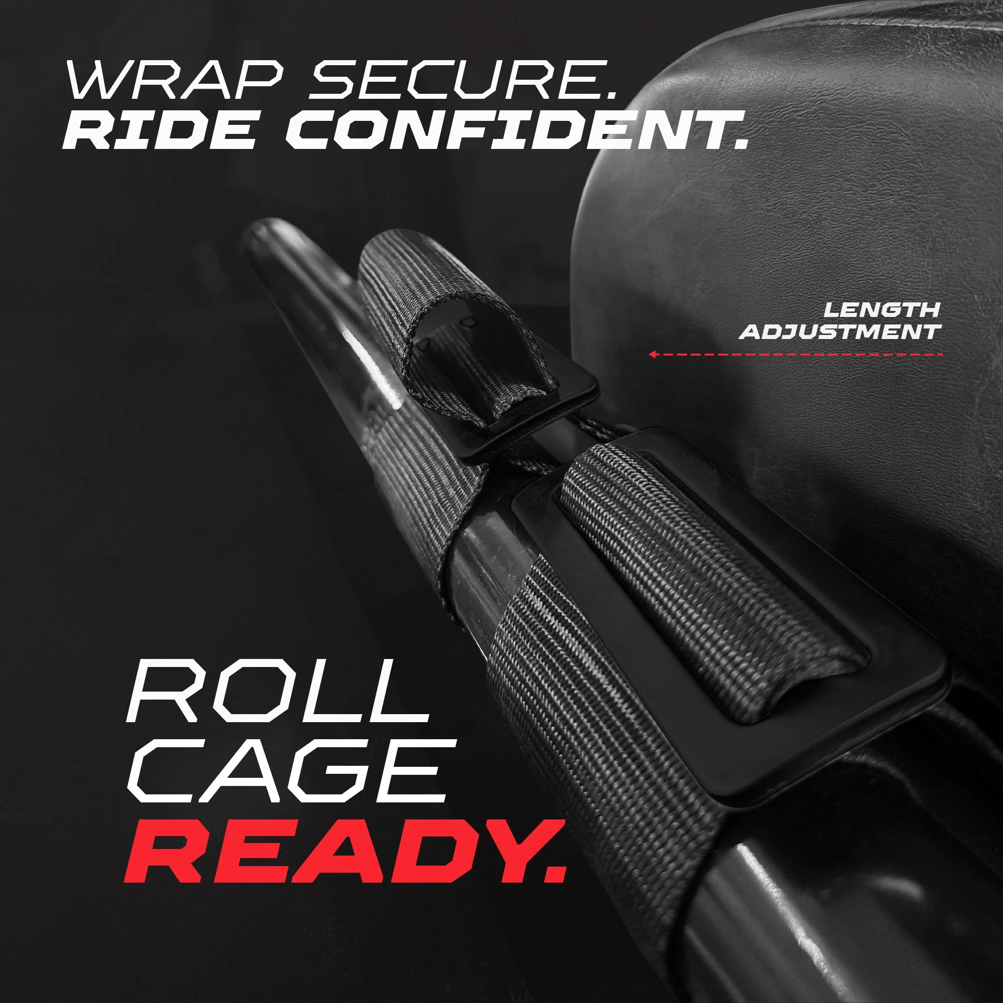 50 Caliber Racing Elite Series 4-Point UTV Harness | Ultra Kush Padding + Push Button Release | 2" & 3", 7 Colors - Image 31