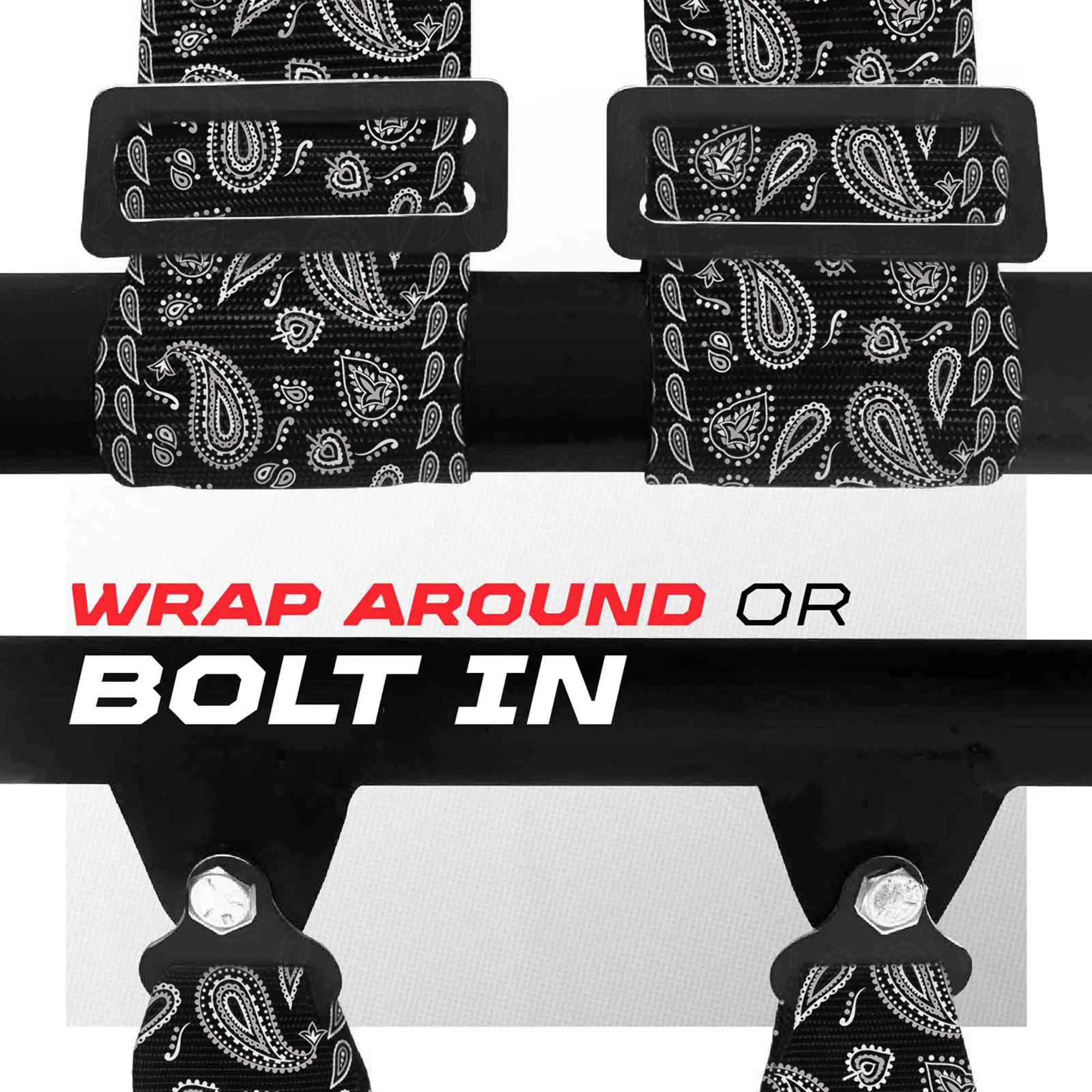 50 Caliber Racing Elite Series 4-Point UTV Harness | Ultra Kush Padding + Push Button Release | 2" & 3", 7 Colors - Image 8