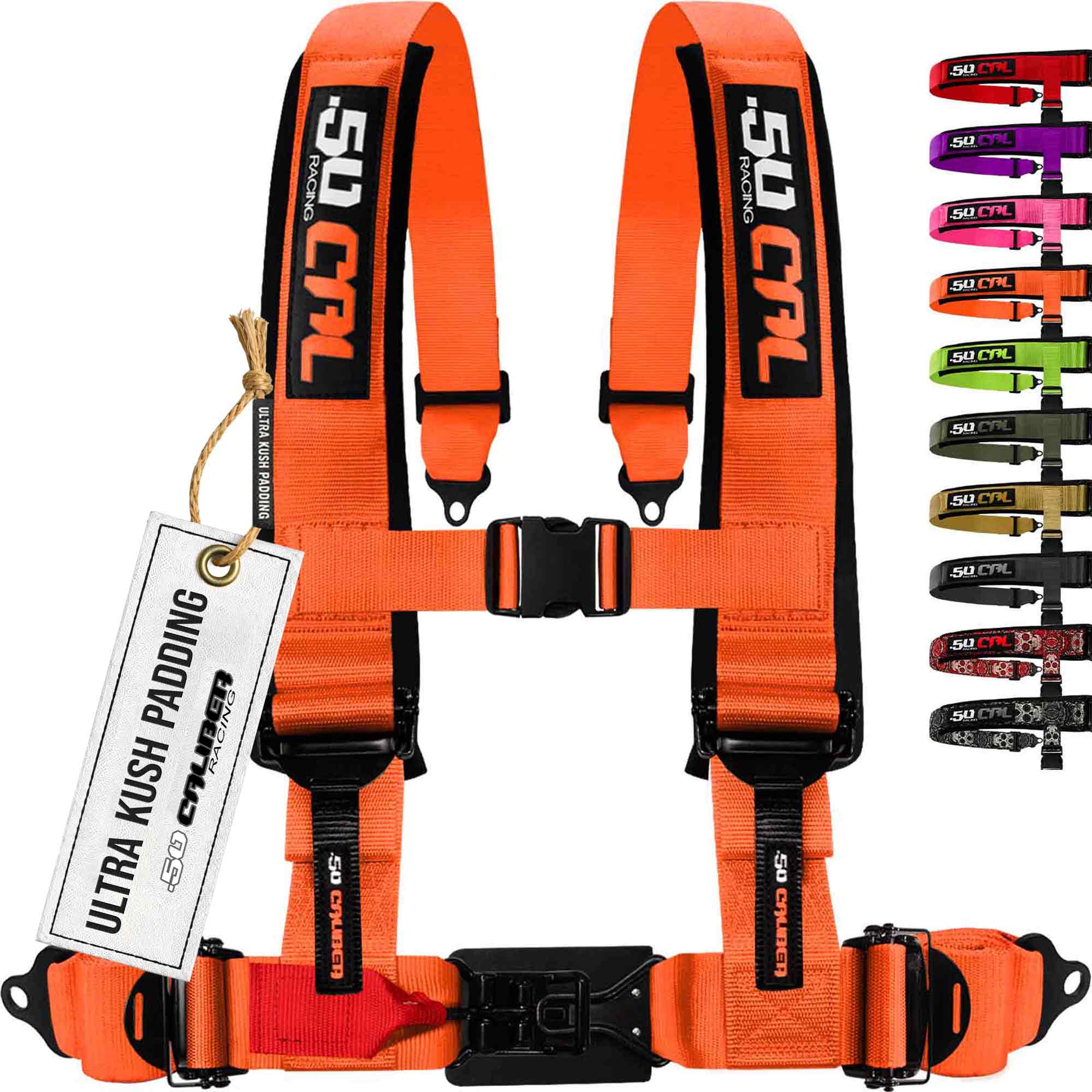 50 Caliber Racing Elite Series EZ Adjust UTV Harness | 2" & 3", 4pt & 5pt, 10 Colors - Image 13