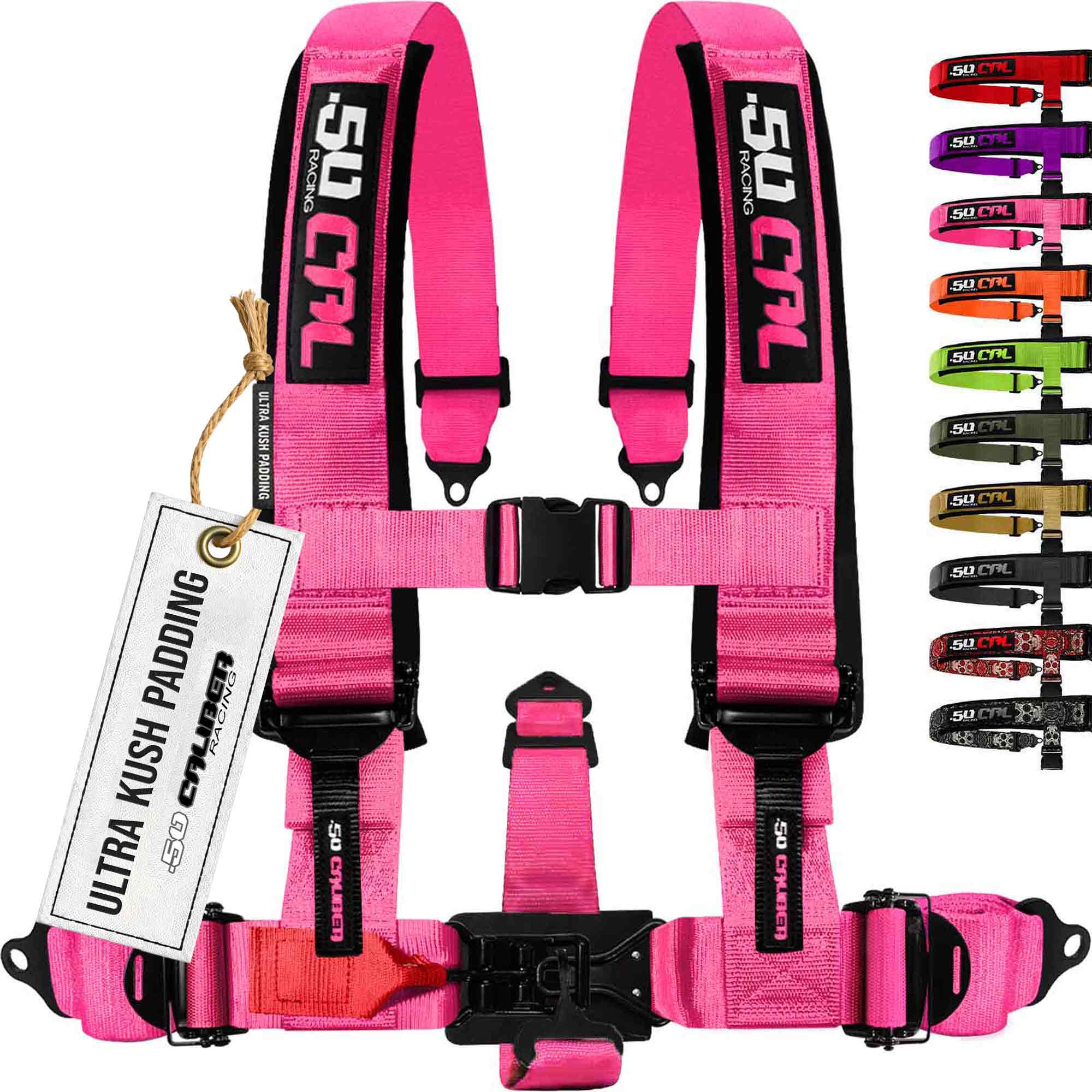 50 Caliber Racing Elite Series EZ Adjust UTV Harness | 2" & 3", 4pt & 5pt, 10 Colors - Image 22
