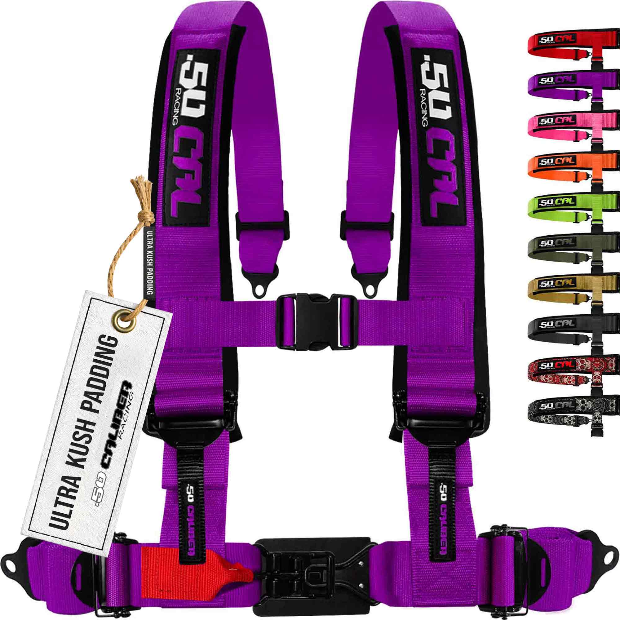 50 Caliber Racing Elite Series EZ Adjust UTV Harness | 2" & 3", 4pt & 5pt, 10 Colors - Image 55