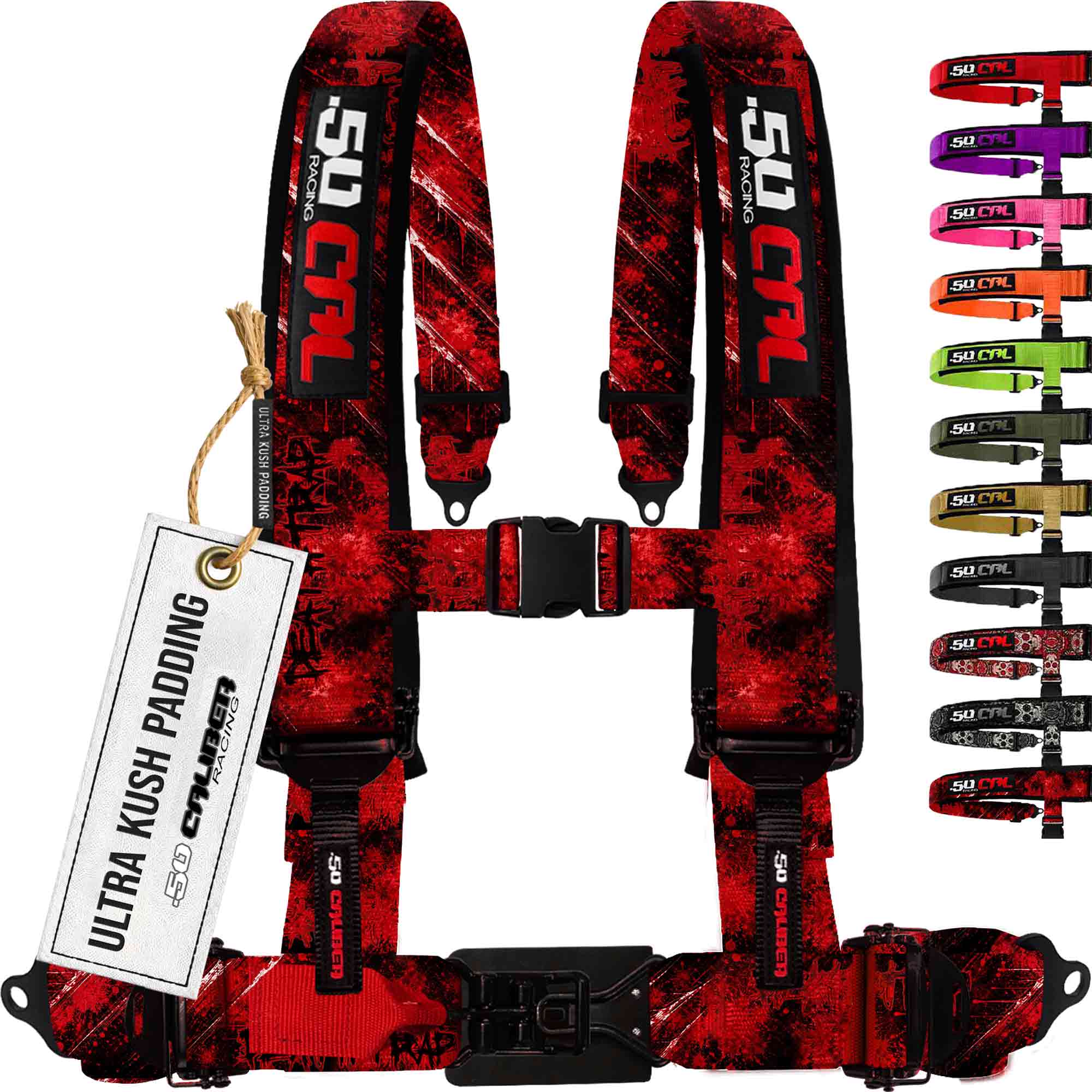 50 Caliber Racing Elite Series EZ Adjust UTV Harness | 2" & 3", 4pt & 5pt, 10 Colors - Image 61