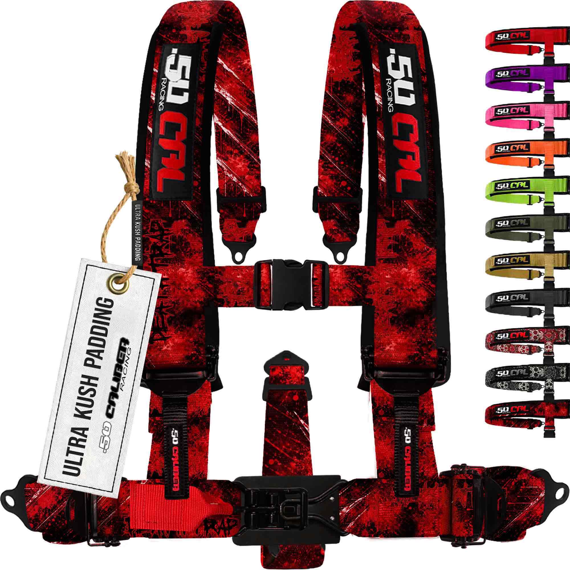 50 Caliber Racing Elite Series EZ Adjust UTV Harness | 2" & 3", 4pt & 5pt, 10 Colors - Image 64