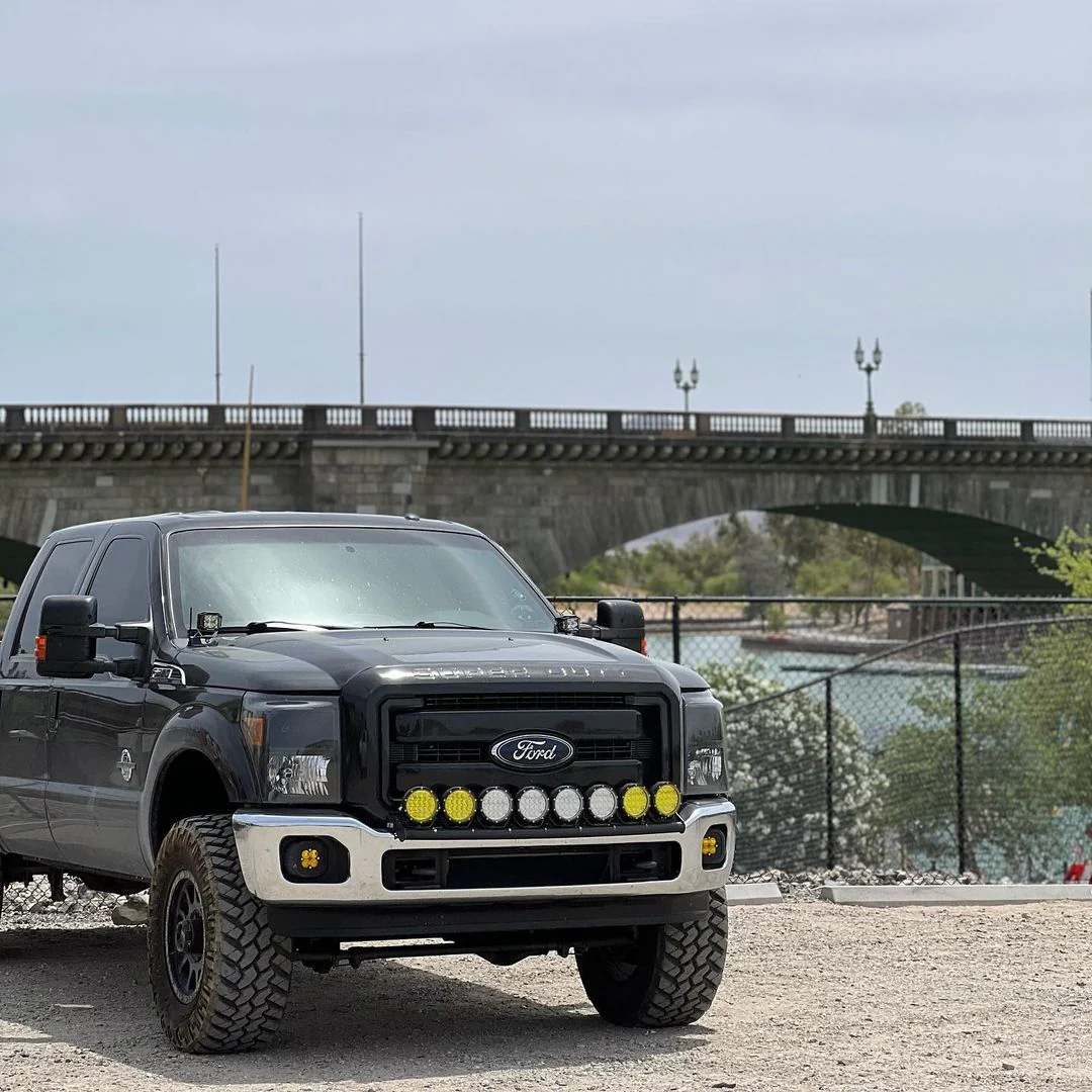 2011+ F250 / F350 Superduty 8 Light Bumper Mount Kit - Image 13