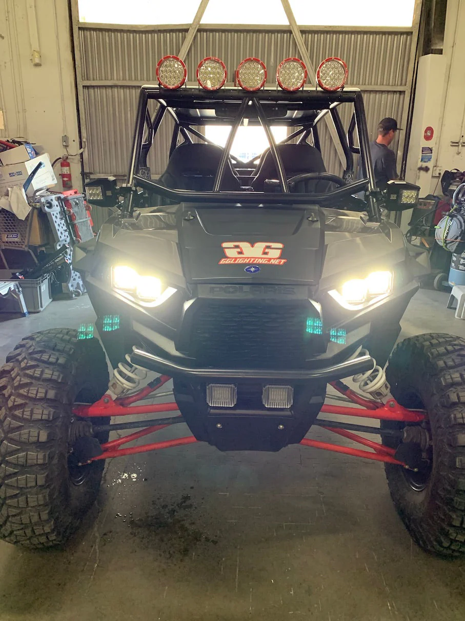 2014+ RZR XP1000 Headlight Pod Conversion Headlight Mounts - Image 3