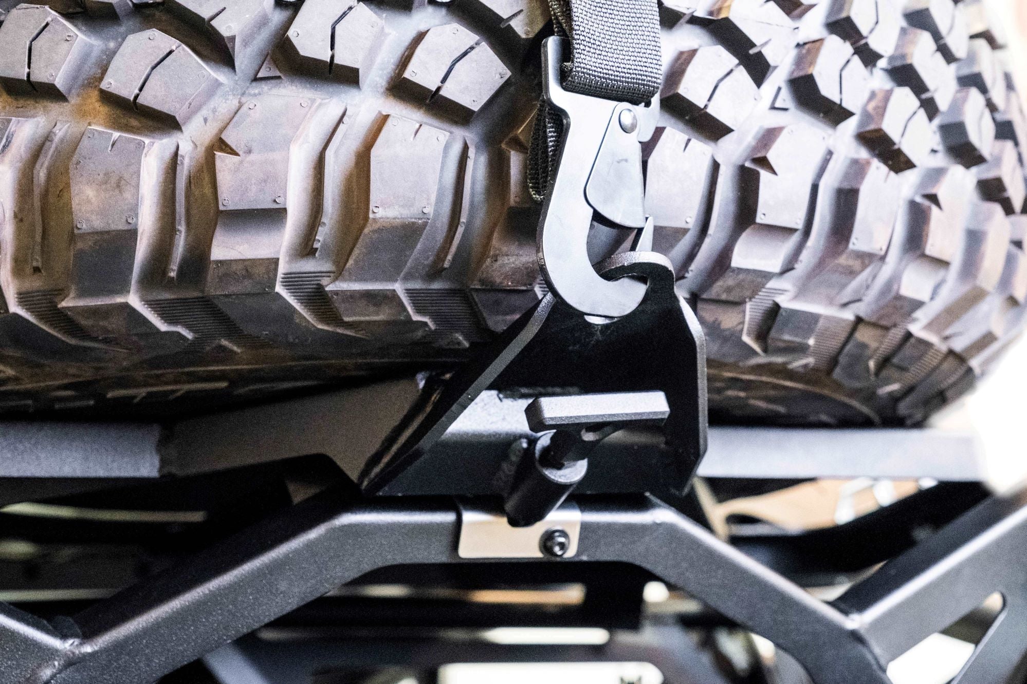 Can Am X3 Maverick Volt Series Baja Spare Tire Rack - Secure Mount + Easy Access - Image 19