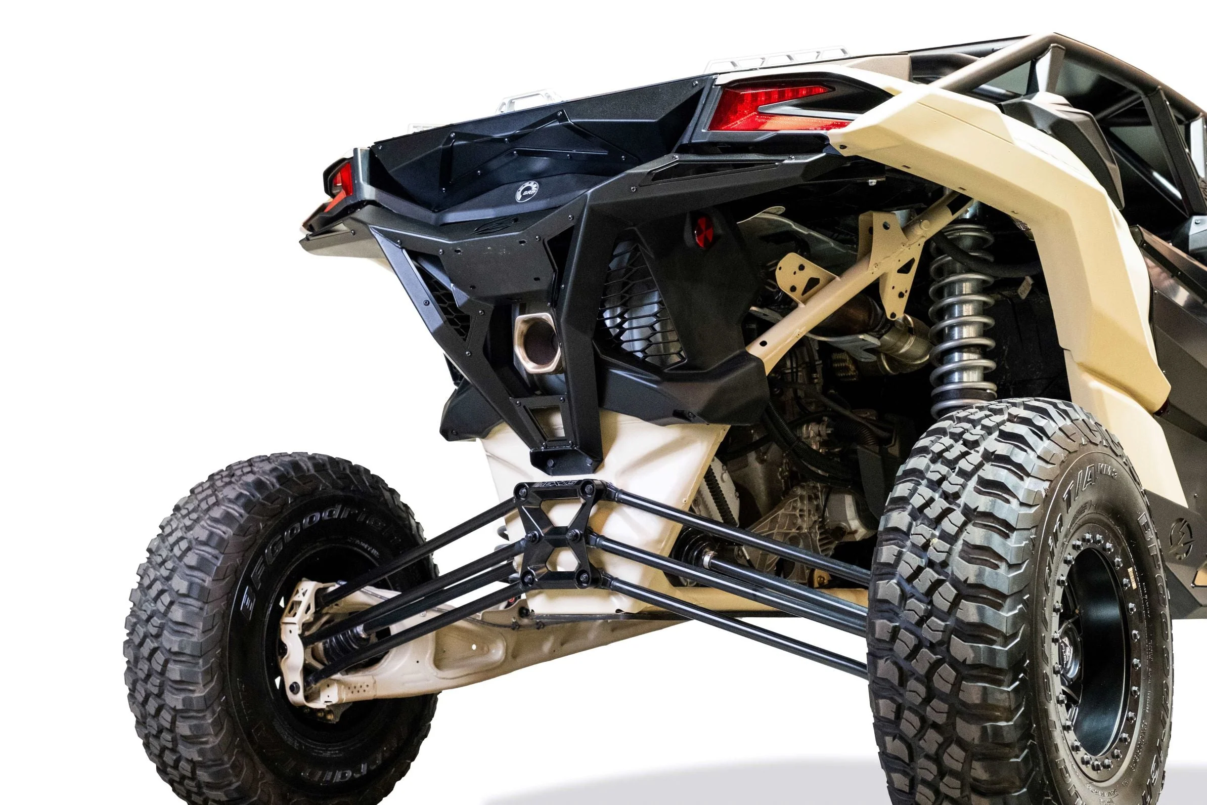 Can Am Maverick X3 Volt Series Rear Bumper - Impact Protection + Style (2017-2024) - Image 3