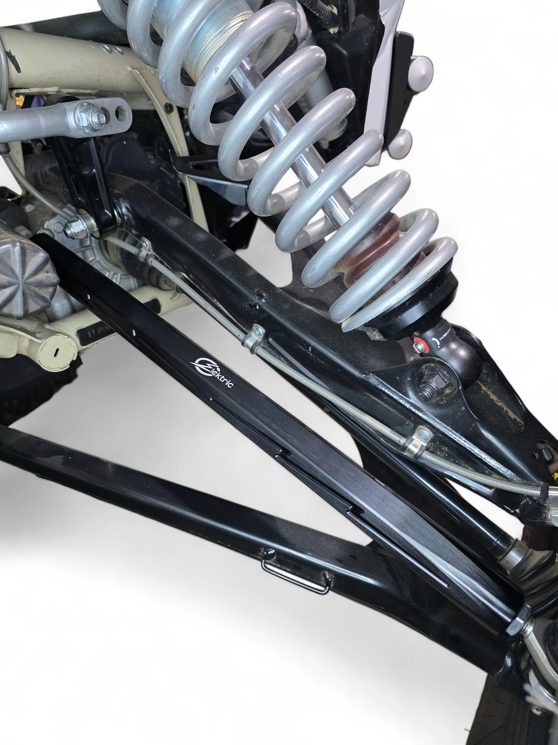 2017+ Can-Am Maverick X3 Billet Tie Rods (Clear Anodized, 72" Models Only) - Image 8