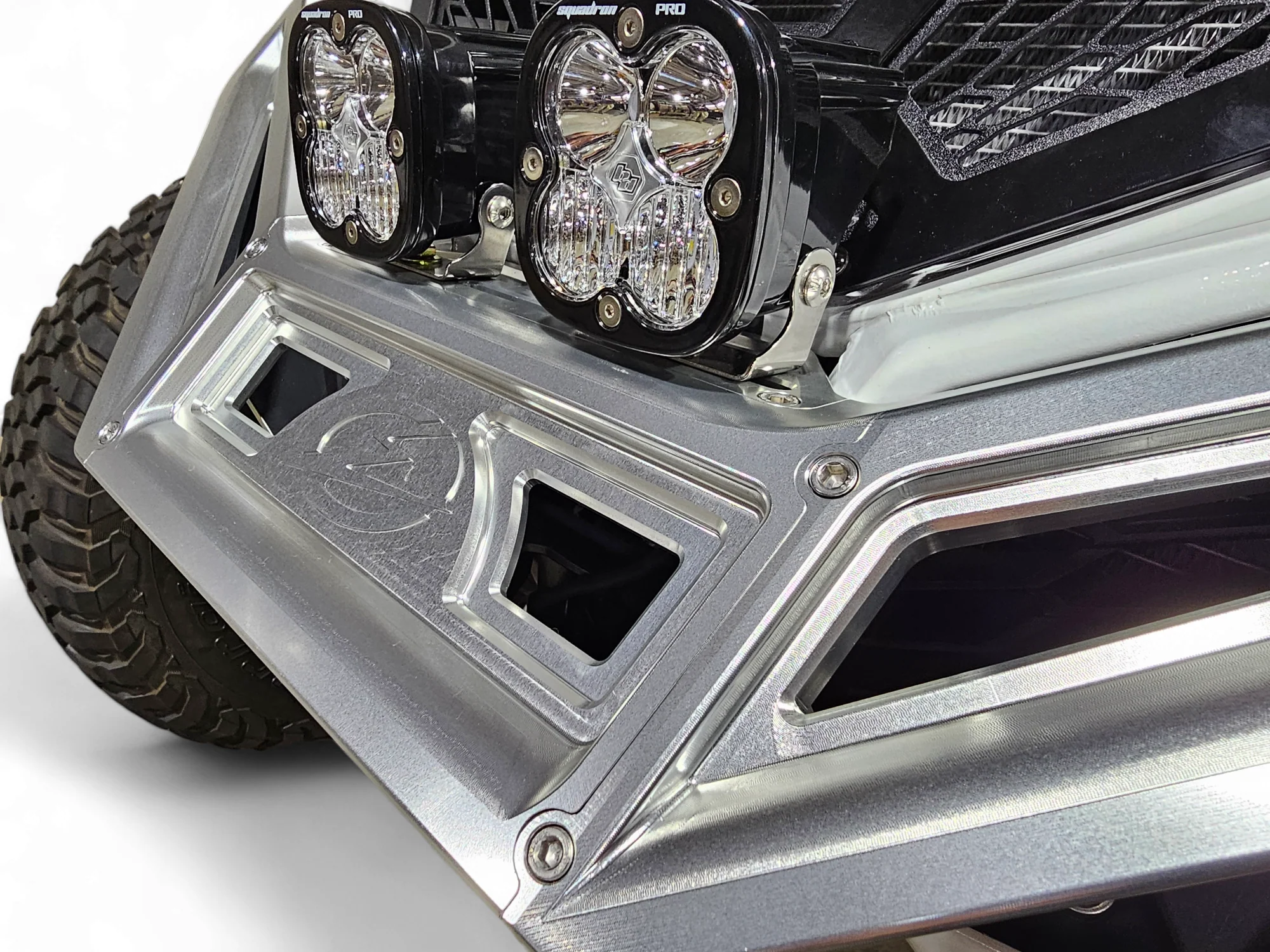 Can-Am Maverick X3 Front Winch Bumper (Clear Anodize) - Image 15