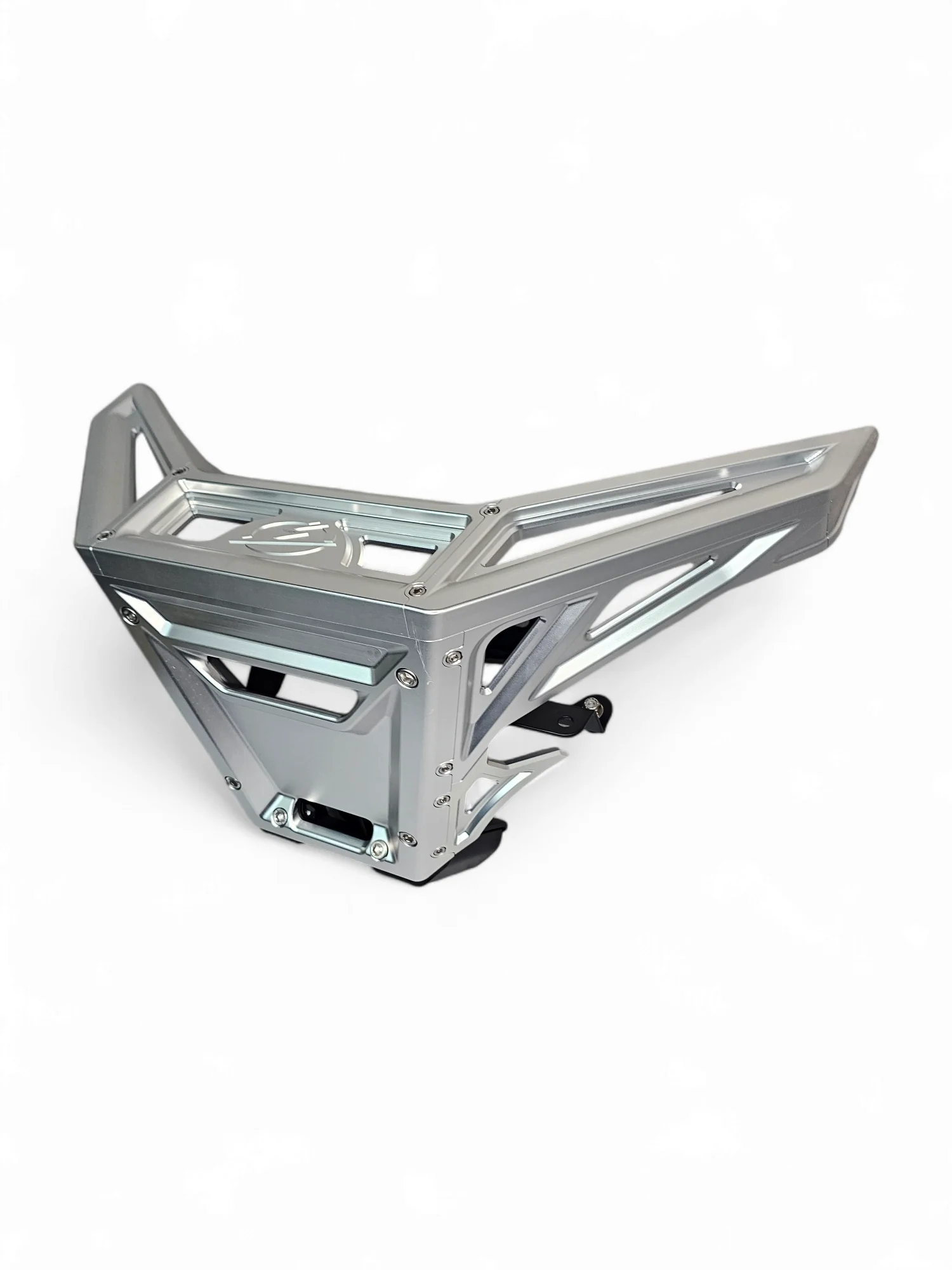 Can-Am Maverick X3 Front Winch Bumper (Clear Anodize) - Image 2