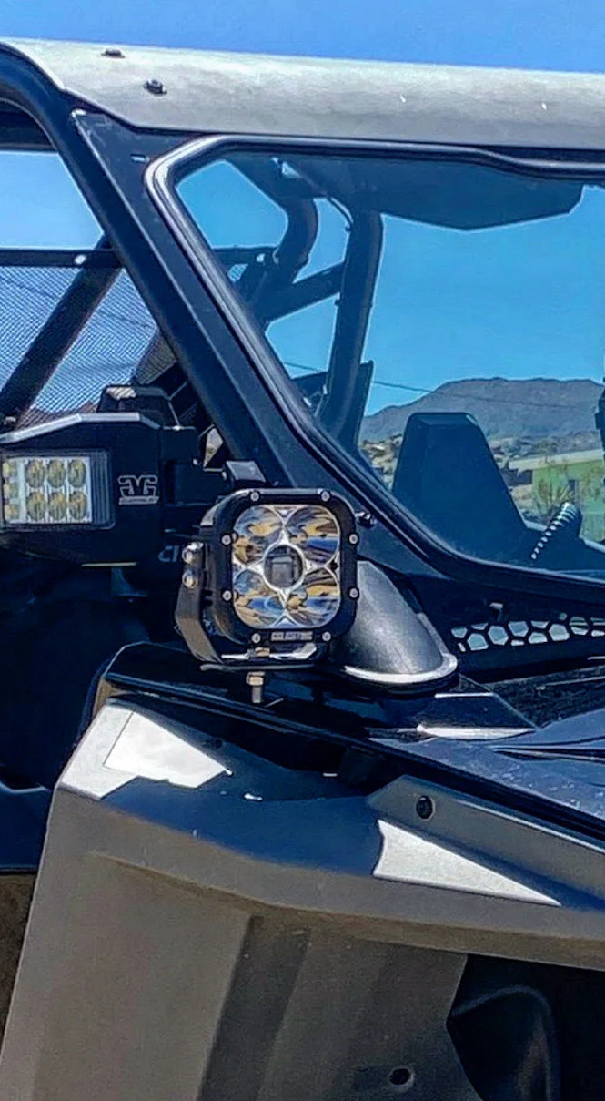 2020-2024 Polaris RZR Pro XP / Turbo R / Pro R Bolt On Pillar Mounts (No boot cutting) - Image 4