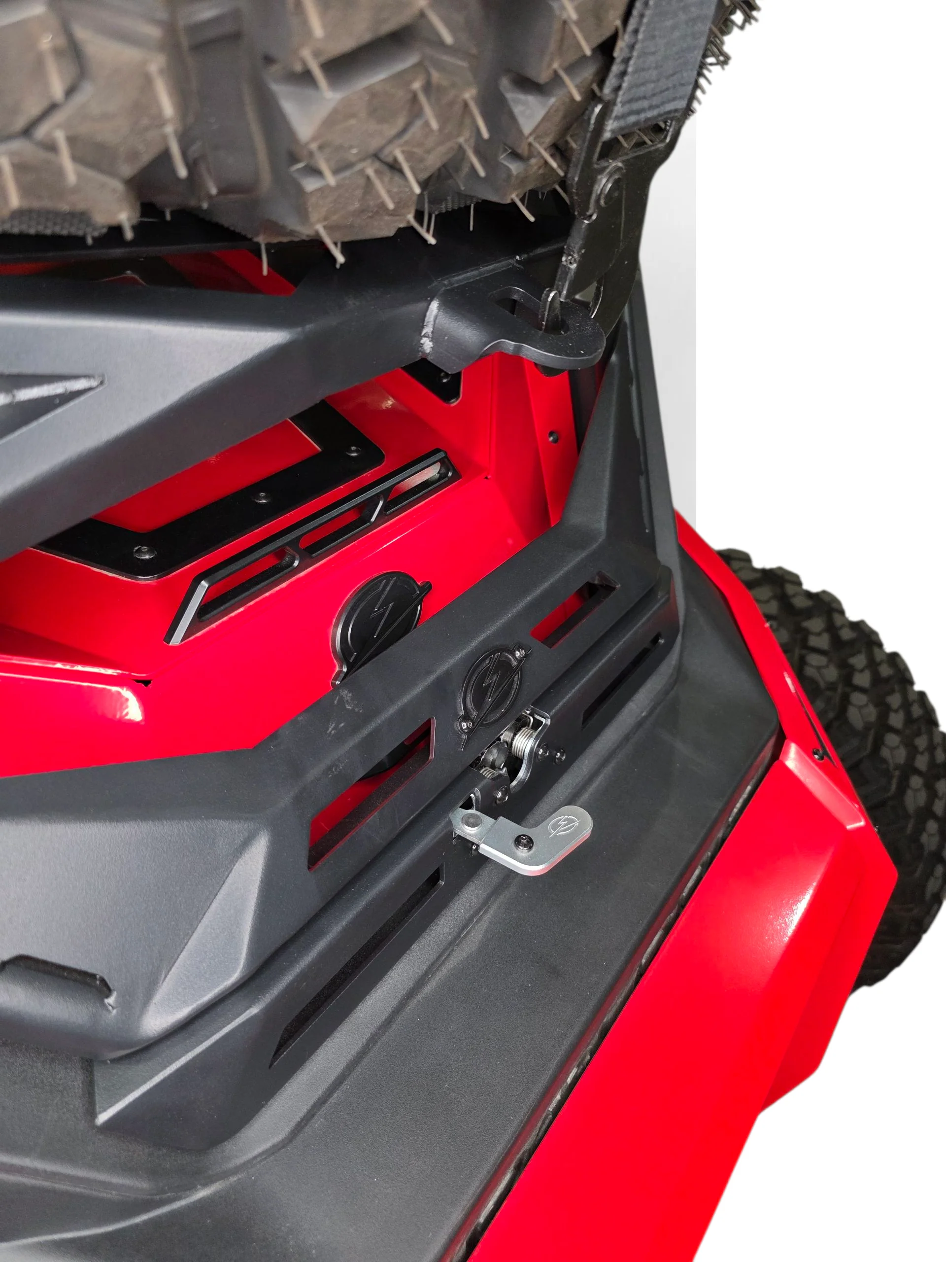 2020+ Polaris RZR Pro XP / Pro R / Turbo R High Clearance Tire Rack by Elektric Offroad - Image 11