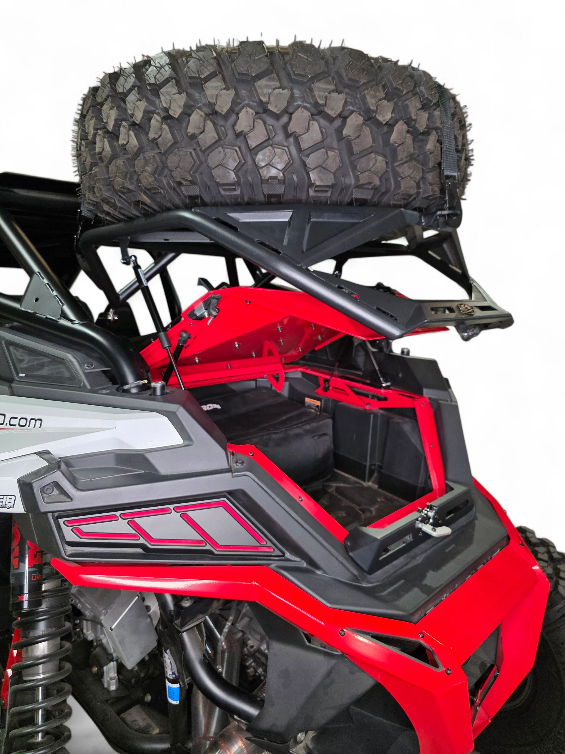 2020+ Polaris RZR Pro XP / Pro R / Turbo R High Clearance Tire Rack by Elektric Offroad - Image 21