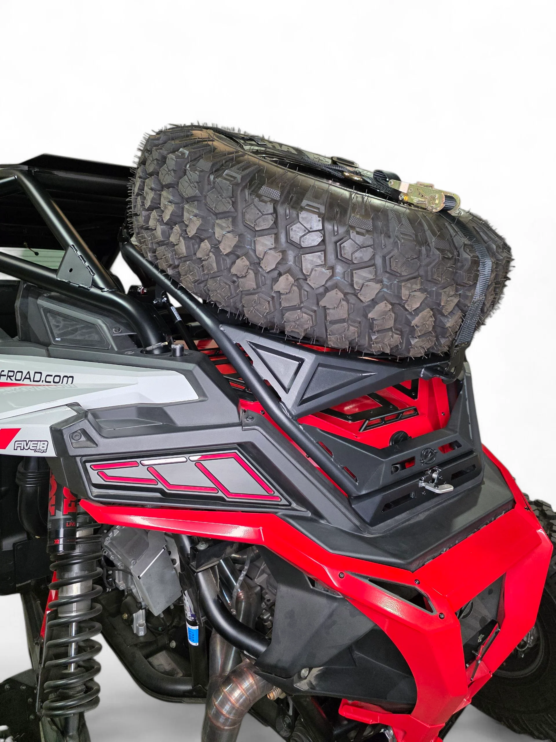 2020+ Polaris RZR Pro XP / Pro R / Turbo R High Clearance Tire Rack by Elektric Offroad - Image 6