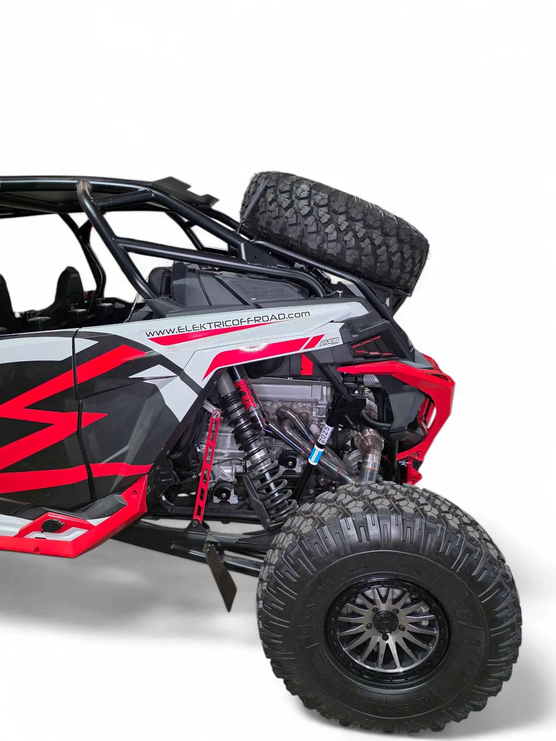 2020+ Polaris RZR Pro XP / Pro R / Turbo R High Clearance Tire Rack by Elektric Offroad - Image 7
