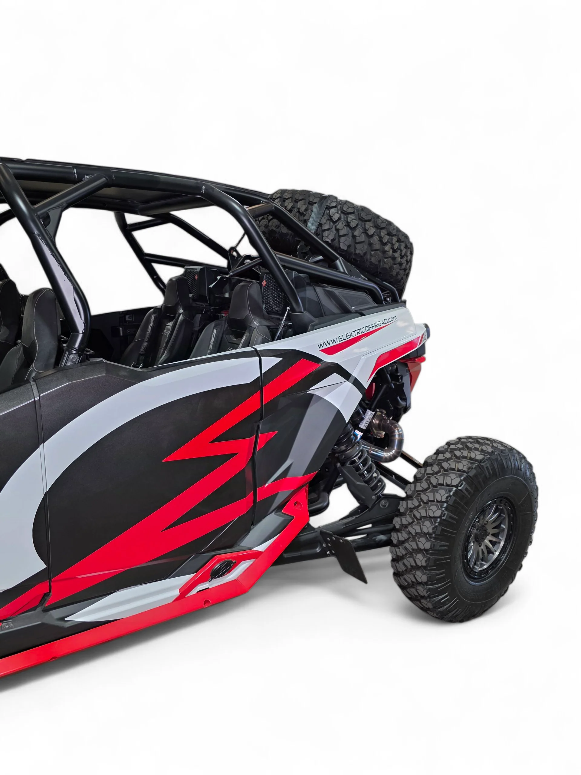 2020+ Polaris RZR Pro XP / Pro R / Turbo R High Clearance Tire Rack by Elektric Offroad - Image 8