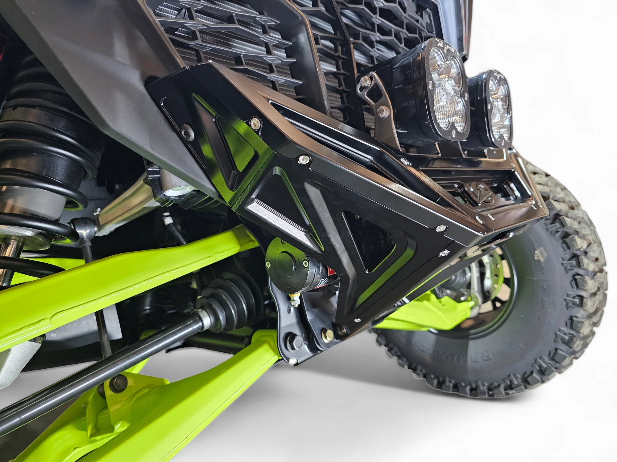 Elektric Offroad Polaris RZR Pro R/ Turbo R Front Winch Bumper - Durable + Stylish (2022-2024) - Image 3