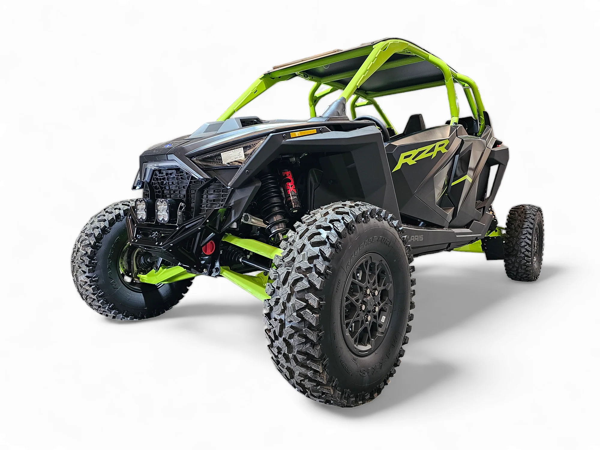 2022-2025 Polaris RZR Pro R, Pro S, Turbo R Machined Billet Front Winch Bumper (Black Anodize) - Image 14