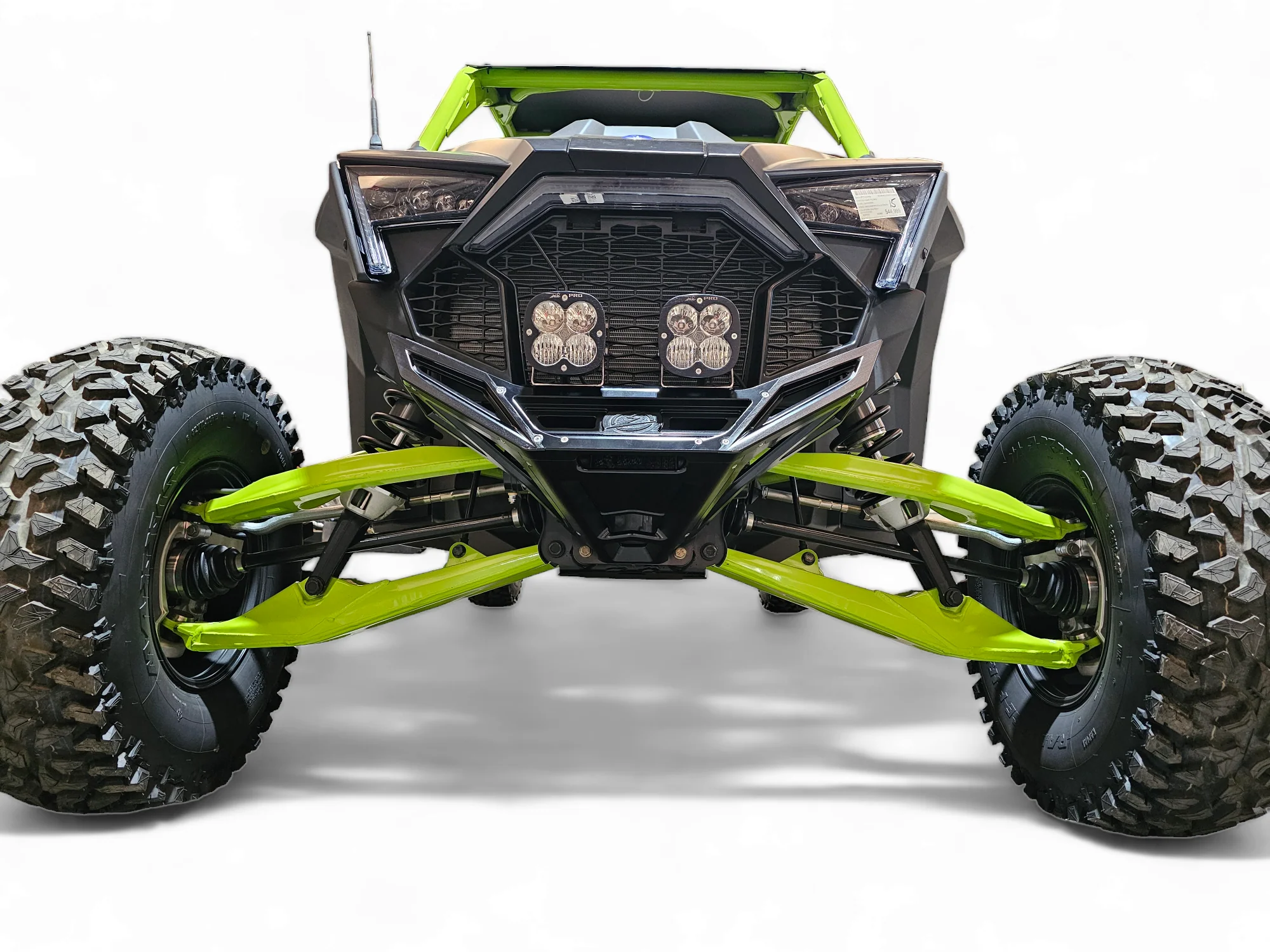 2022-2025 Polaris RZR Pro R, Pro S, Turbo R Machined Billet Front Winch Bumper (Black Anodize) - Image 18