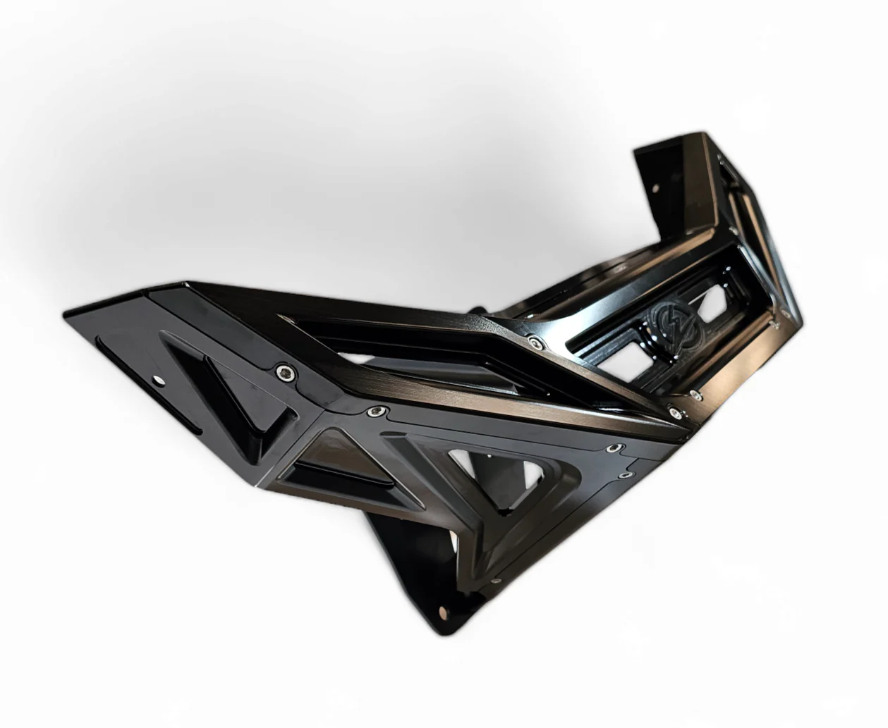 2022-2025 Polaris RZR Pro R, Pro S, Turbo R Machined Billet Front Winch Bumper (Black Anodize) - Image 20