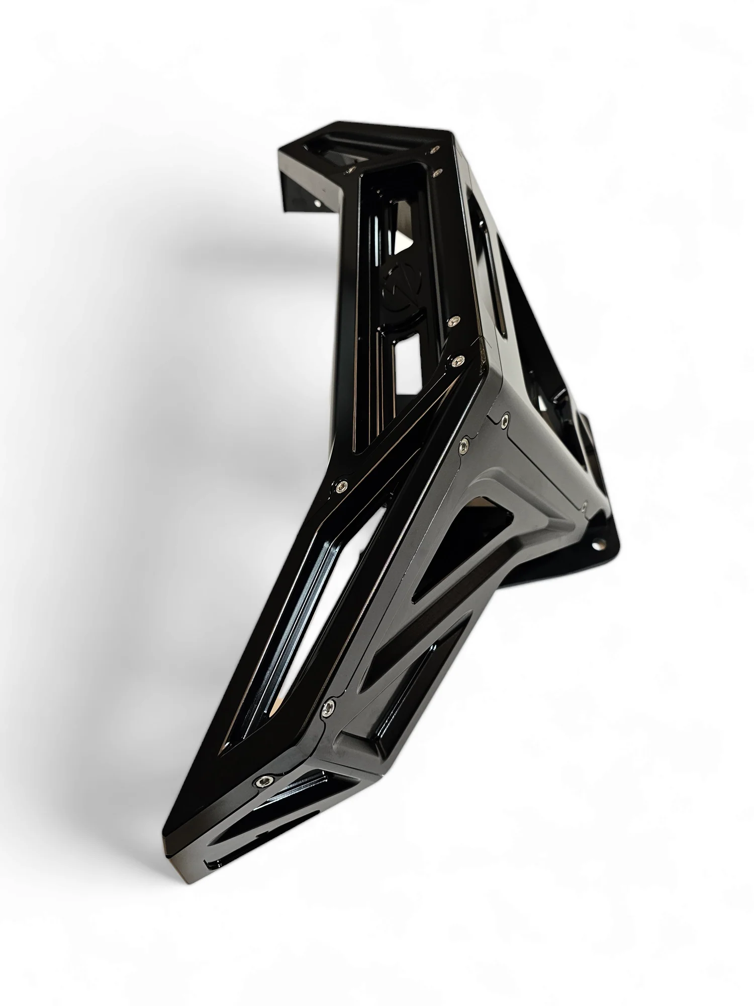 2022-2025 Polaris RZR Pro R, Pro S, Turbo R Machined Billet Front Winch Bumper (Black Anodize) - Image 25