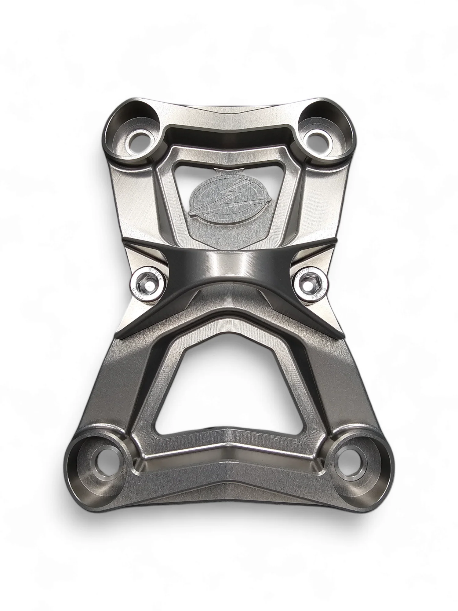 2022-2025 Polaris RZR Turbo R/Pro R EOD Radius Rod Plate with Tow Hook Gunmetal - Image 2
