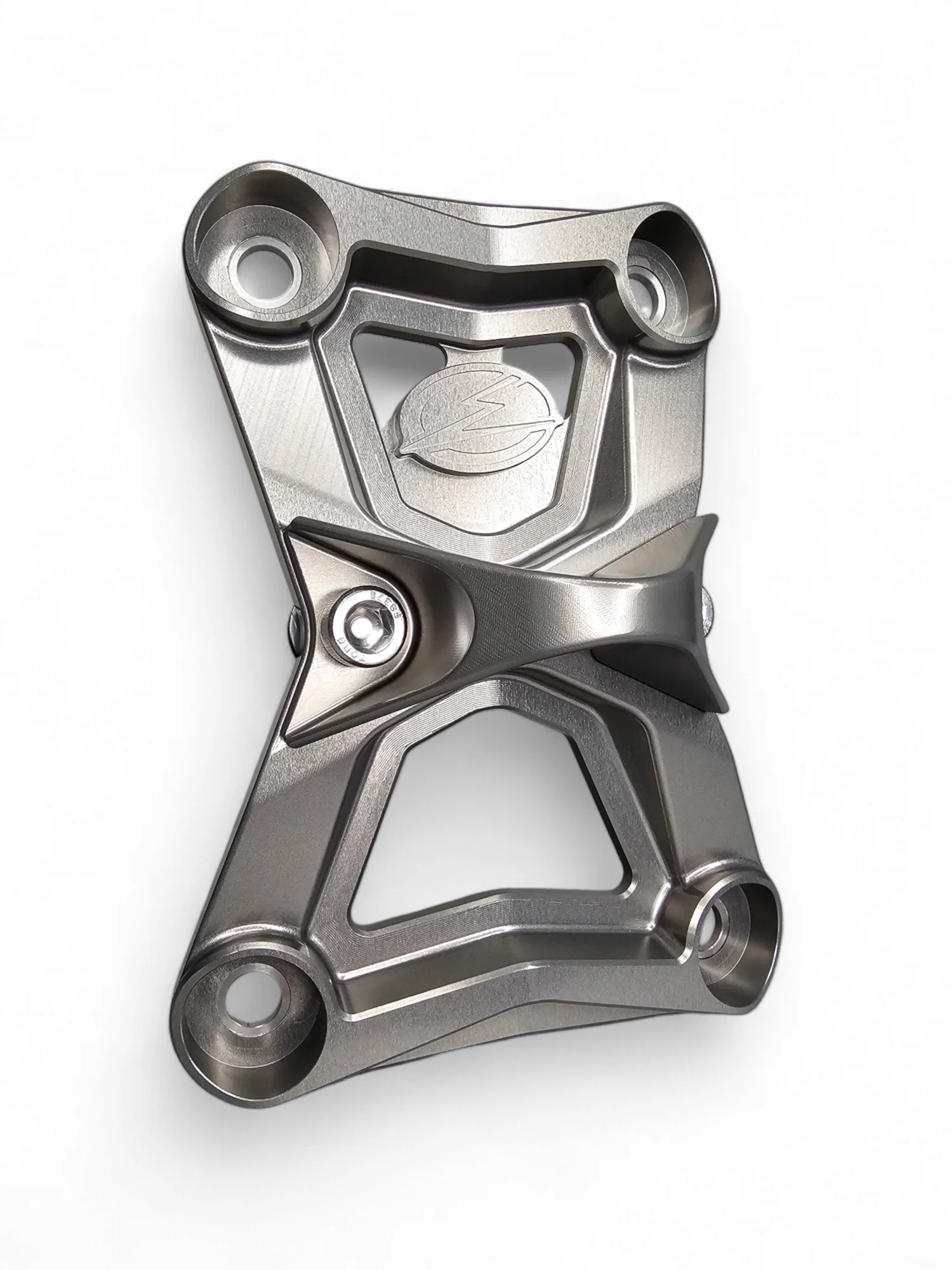 2022-2025 Polaris RZR Turbo R/Pro R EOD Radius Rod Plate with Tow Hook Gunmetal - Image 3
