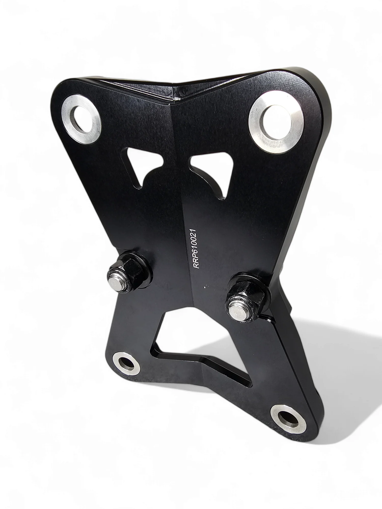 2022-2025 Polaris RZR Turbo R/Pro R Radius Rod Plate with Tow Hook - Black - Image 4