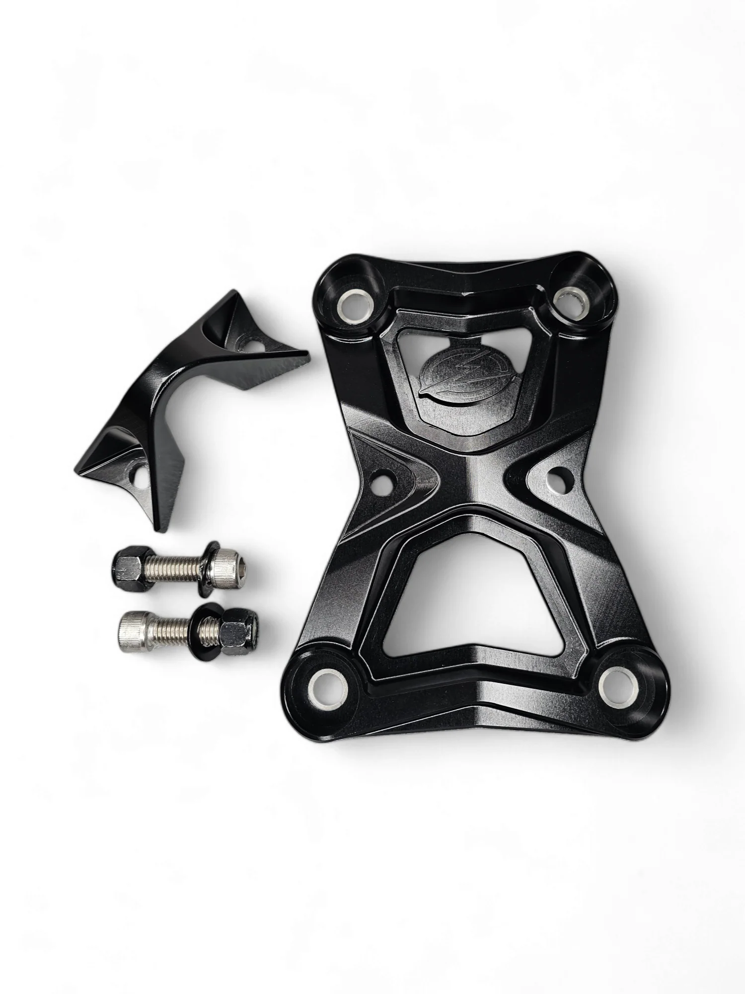 2022-2025 Polaris RZR Turbo R/Pro R Radius Rod Plate with Tow Hook - Black - Image 5