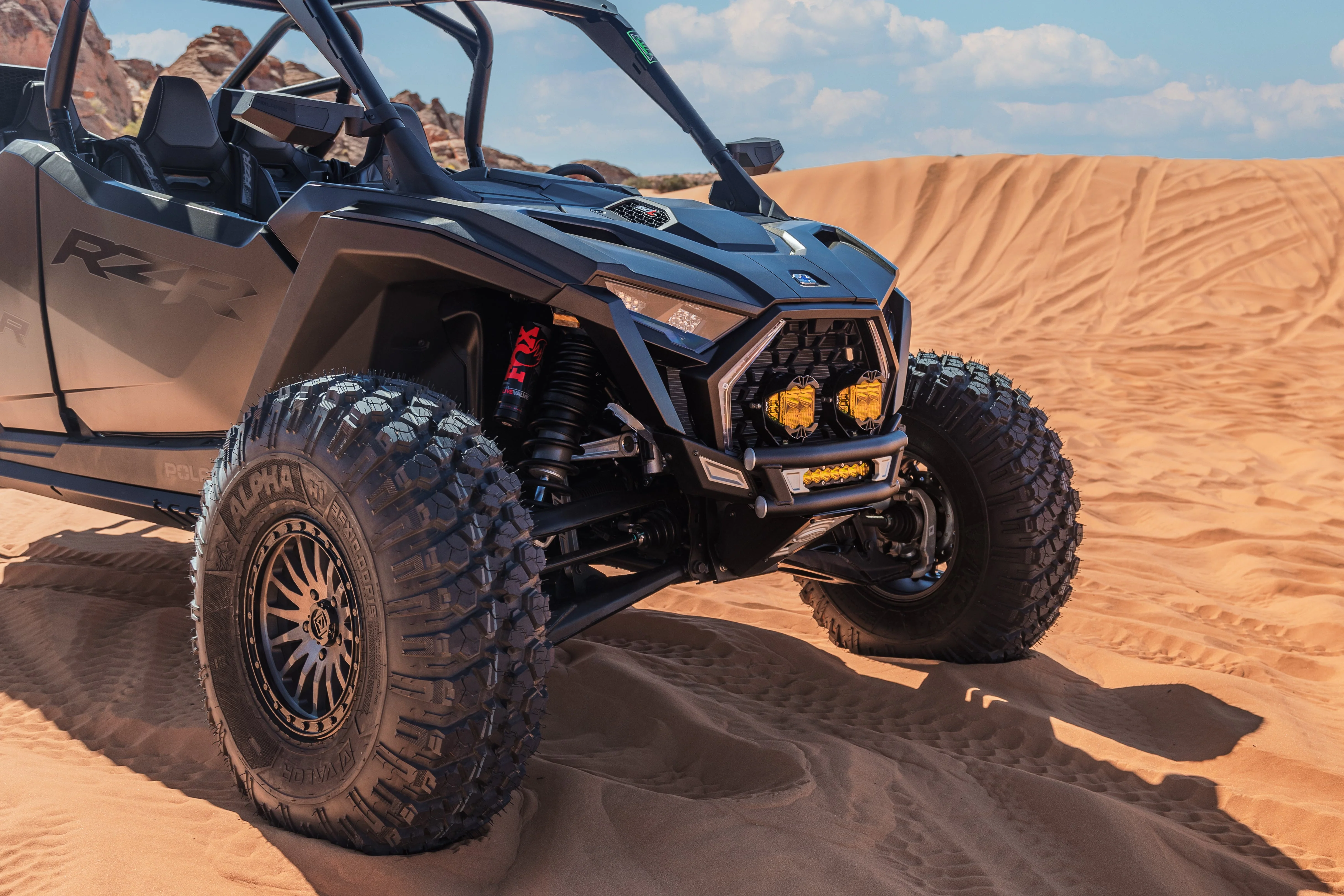 2022+ Polaris Pro R, Pro S, Turbo R Amp Front Bumper - Image 4