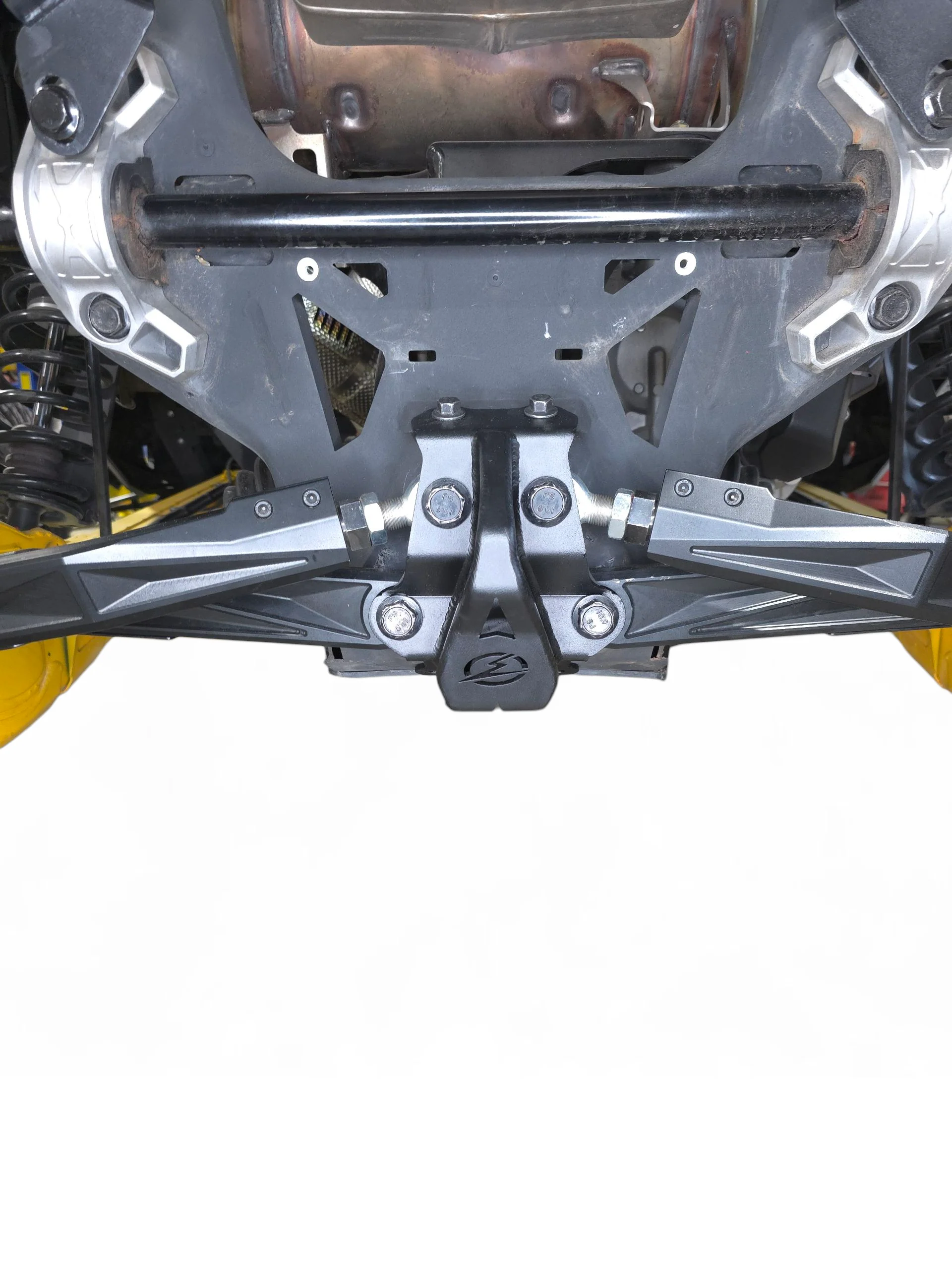 2024-26 Can-Am Maverick R Sheet Metal Radius Rod Plate (2-Seat) - Image 6