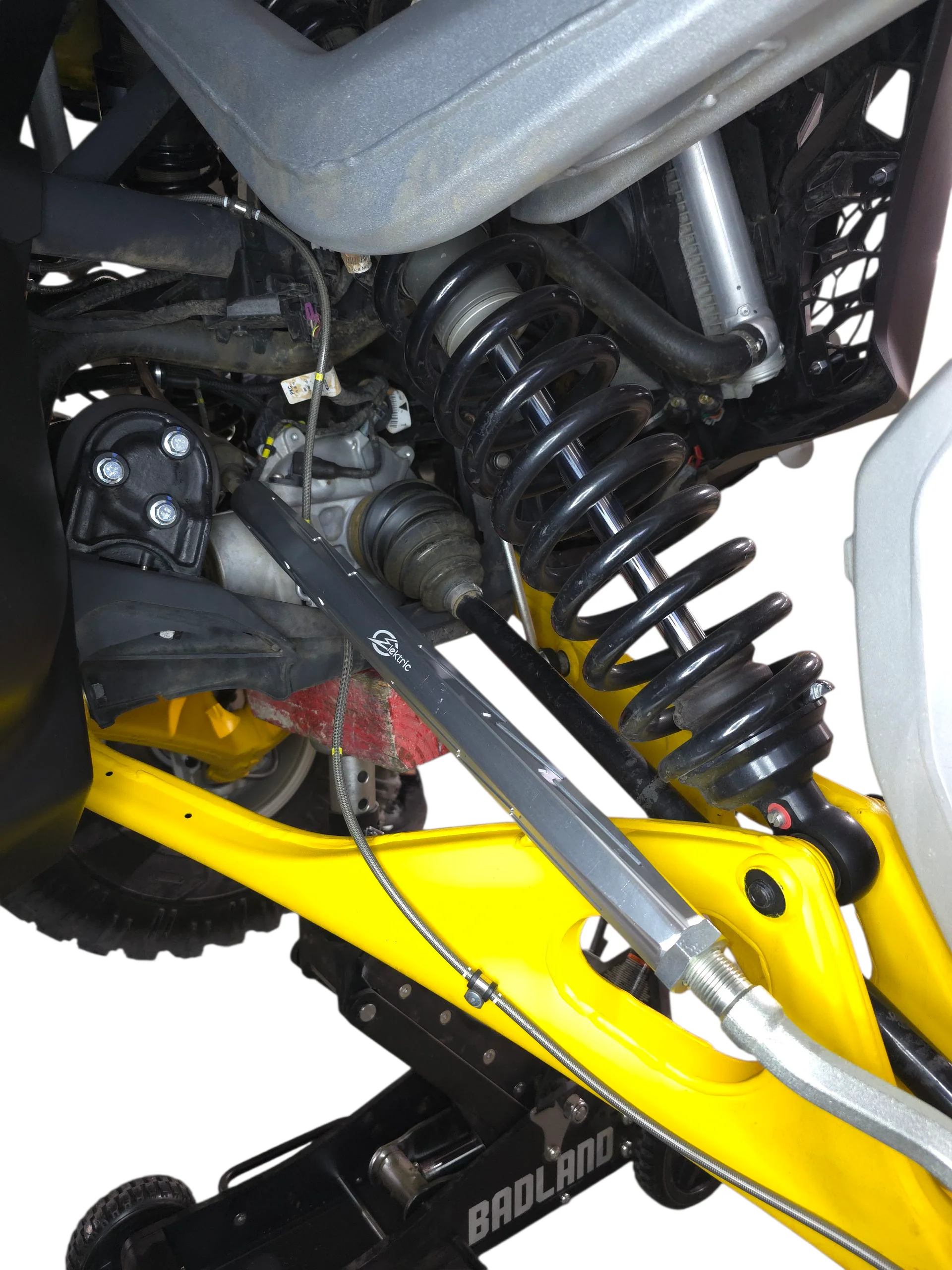2024+ Can-Am Maverick R Billet Tie Rods - Anodized Clear - Image 10