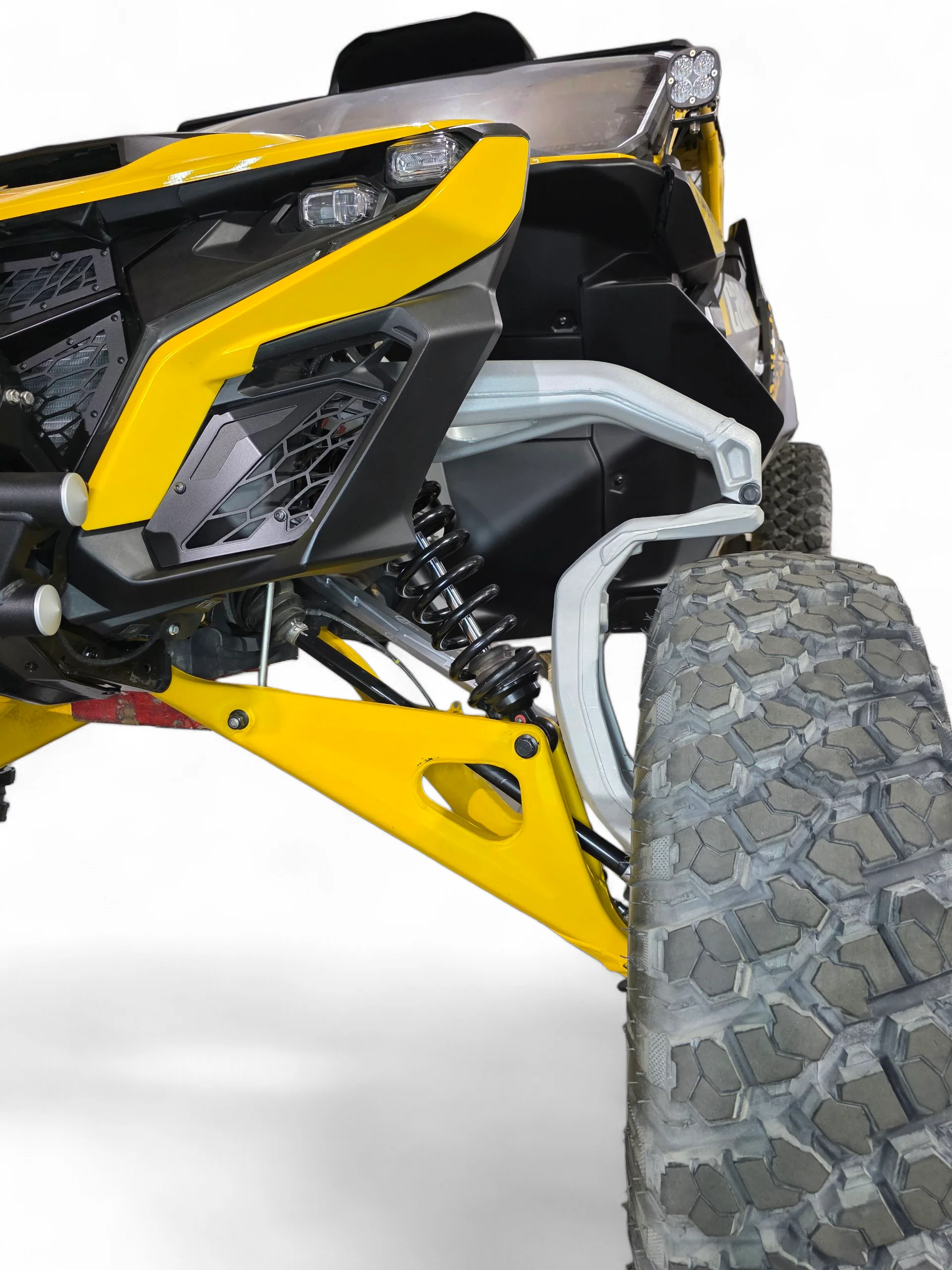 2024+ Can-Am Maverick R Billet Tie Rods - Anodized Clear - Image 12