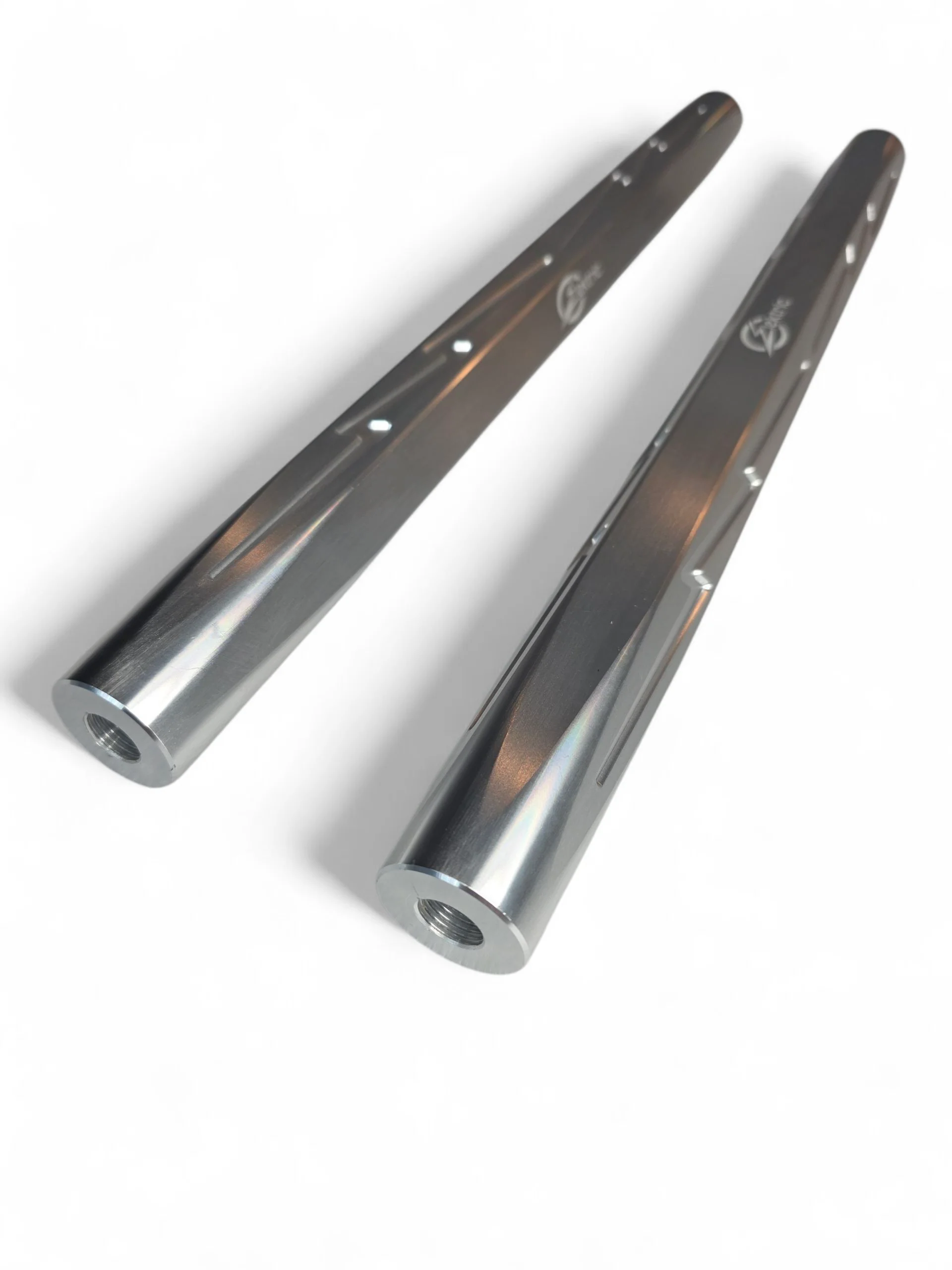 2024+ Can-Am Maverick R Billet Tie Rods - Anodized Clear - Image 8