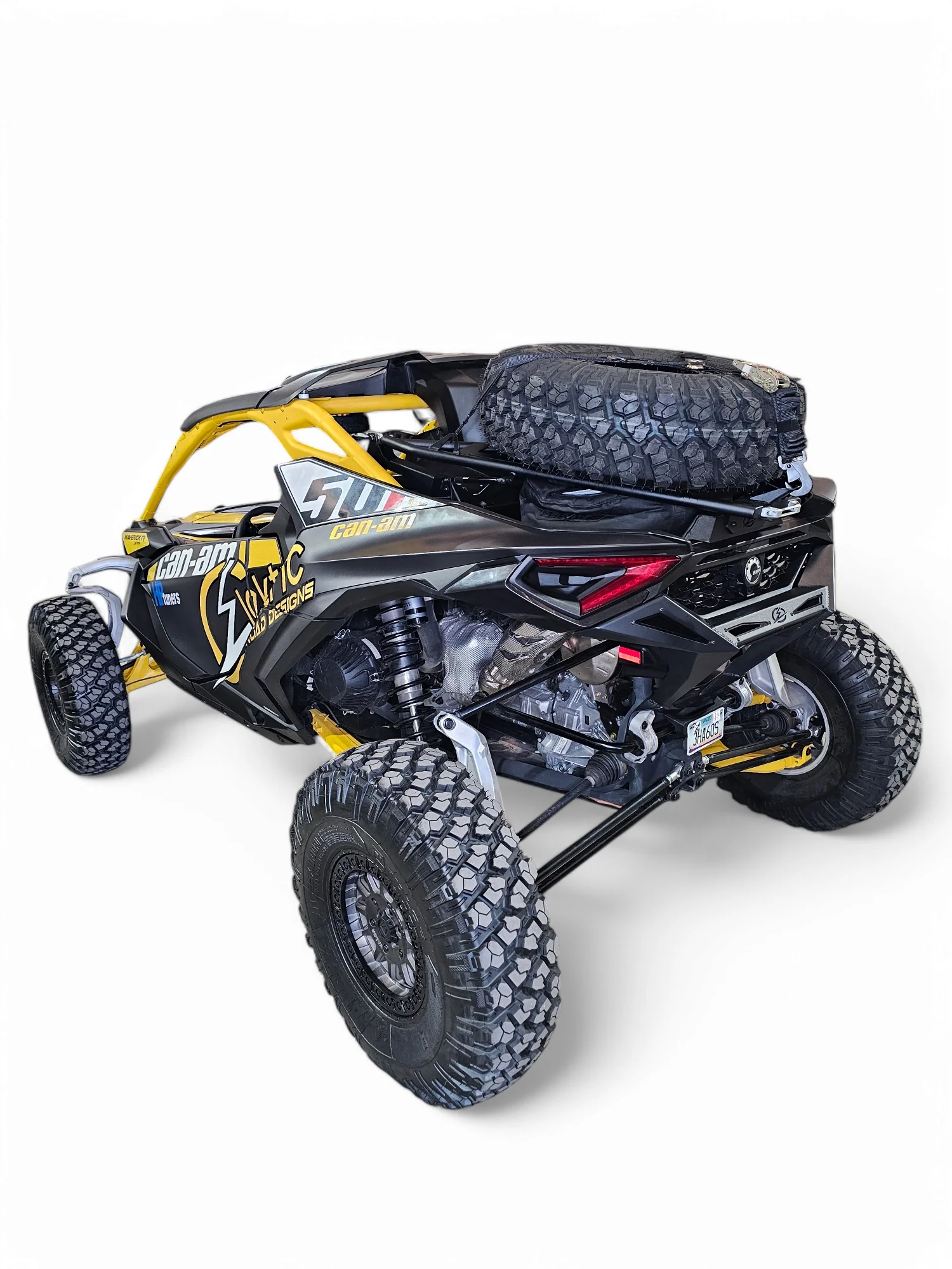 Can-am Maverick R Baja Style Spare Tire Rack - Image 4