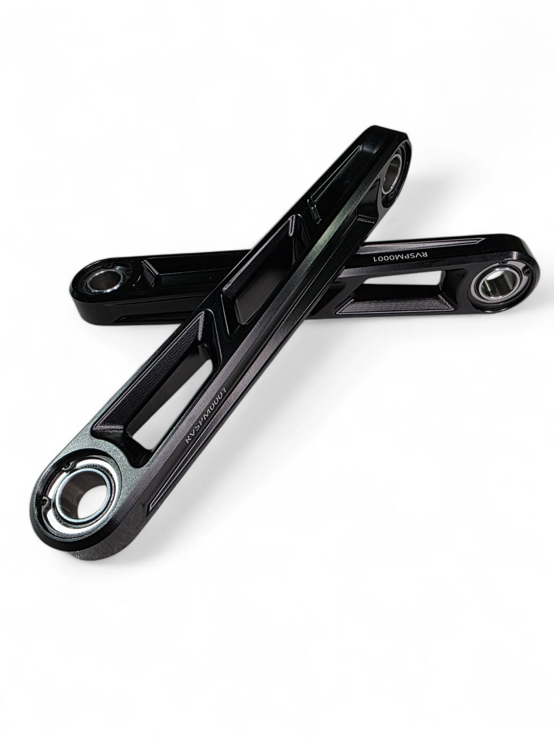 2024+ Can Am Maverick R Front Sway Bar Links - Anodized Black - Image 2