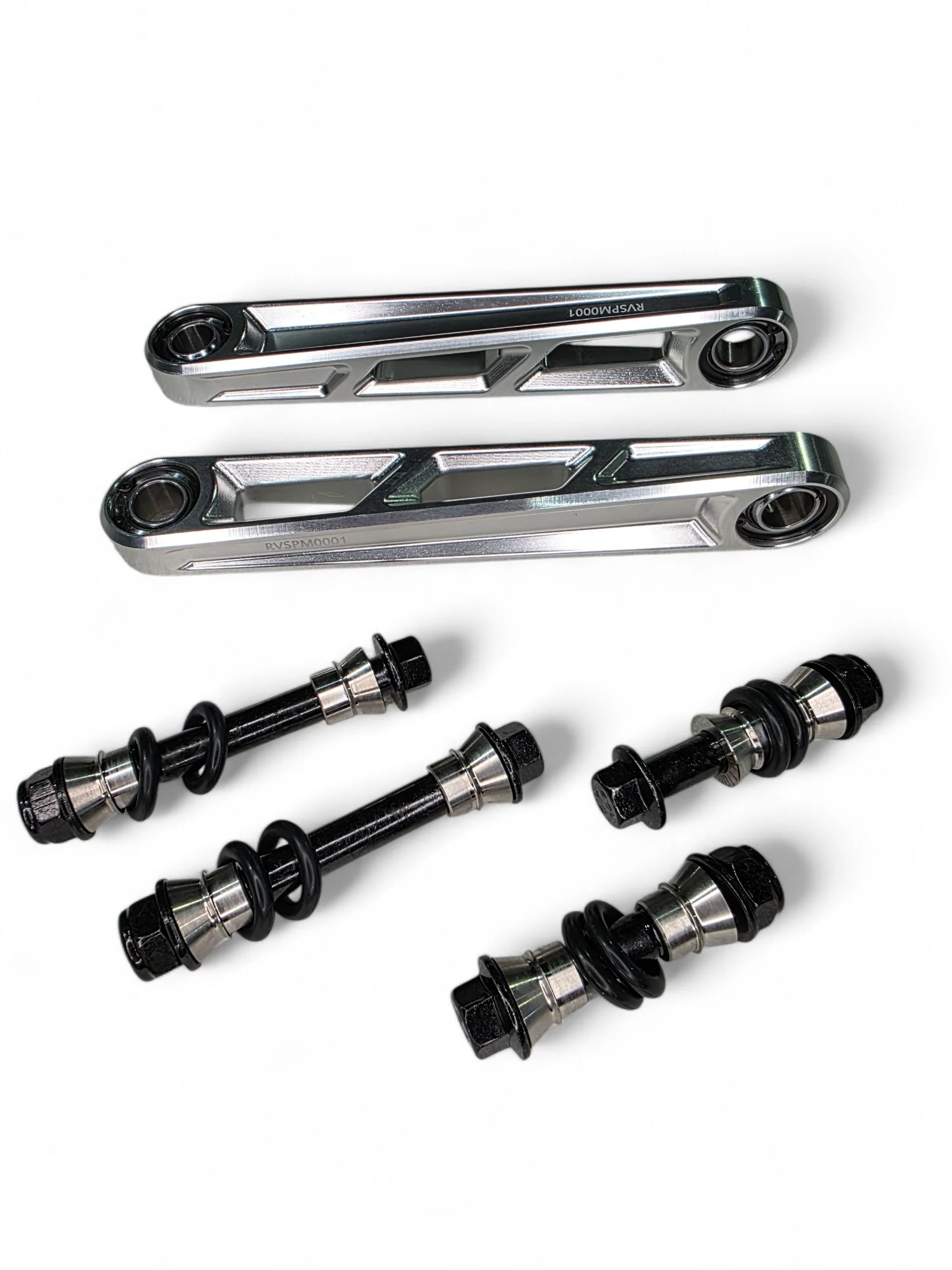 2024+ Can Am Maverick R Front Sway Bar Links Anodized (Clear) - Image 3