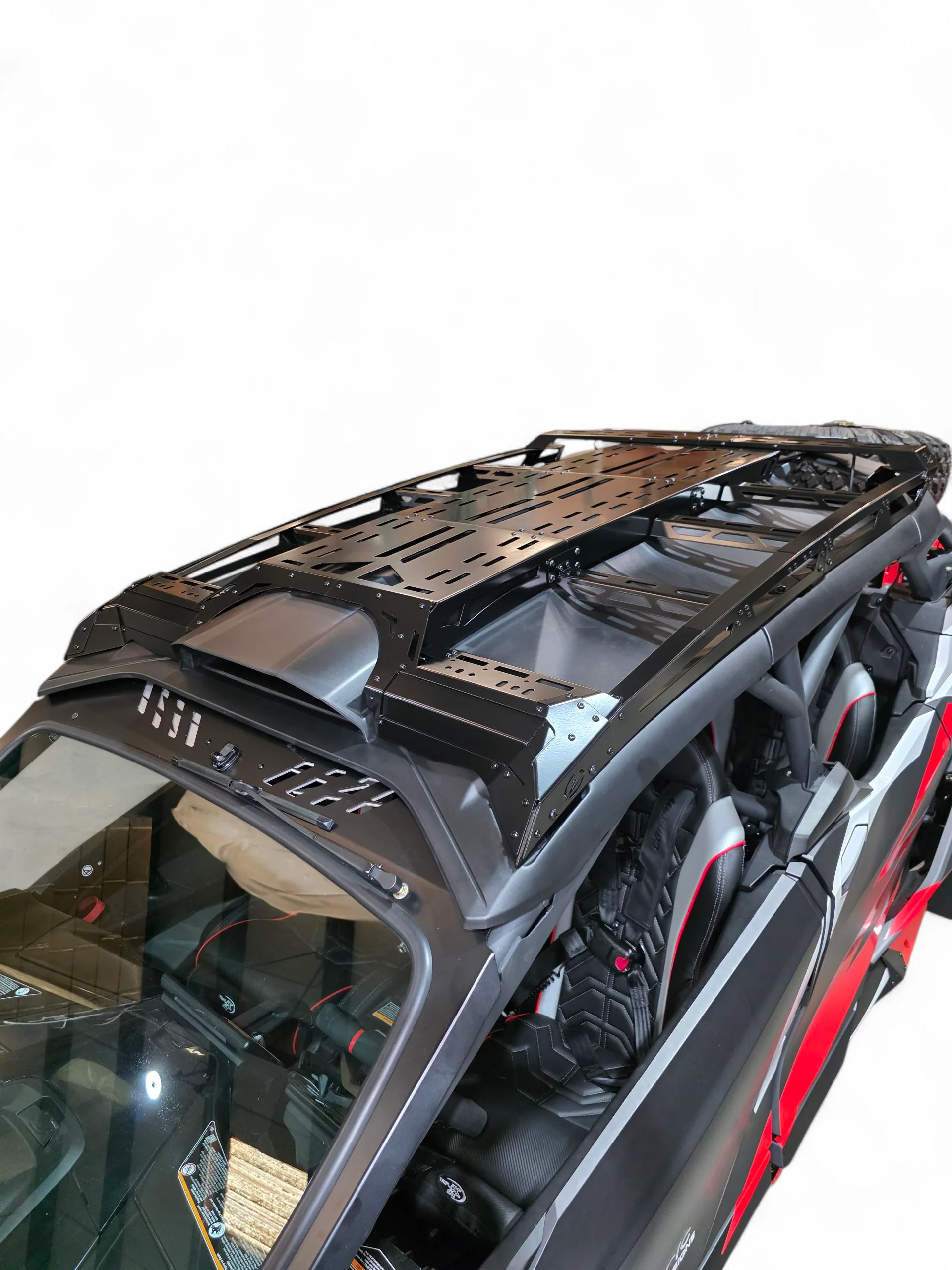 2024+ Can Am Maverick R Max Roof Rack (Works with Can-am Hood Scoop) - Image 2