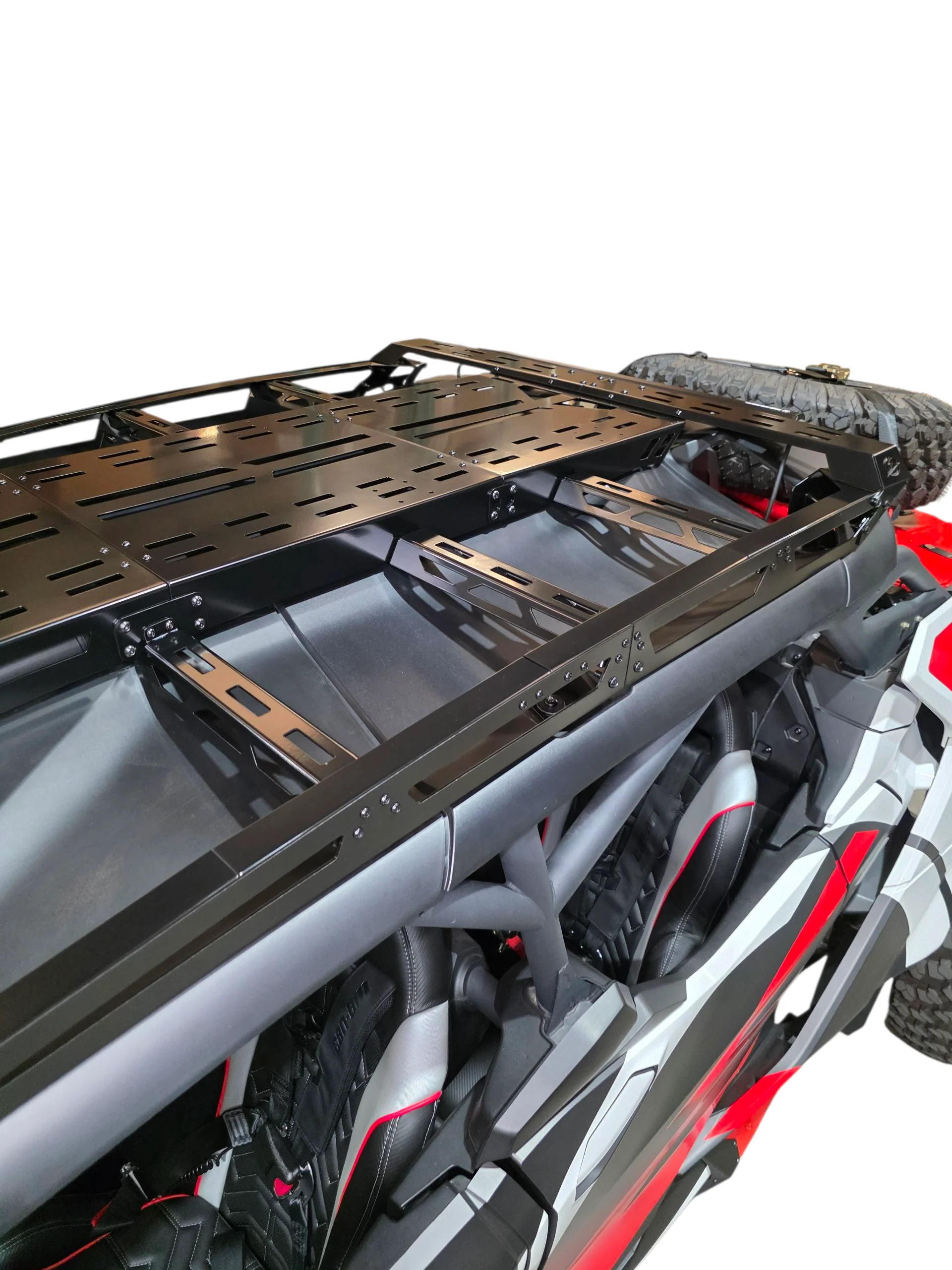 2024+ Can Am Maverick R Max Roof Rack (Works with Can-am Hood Scoop) - Image 21