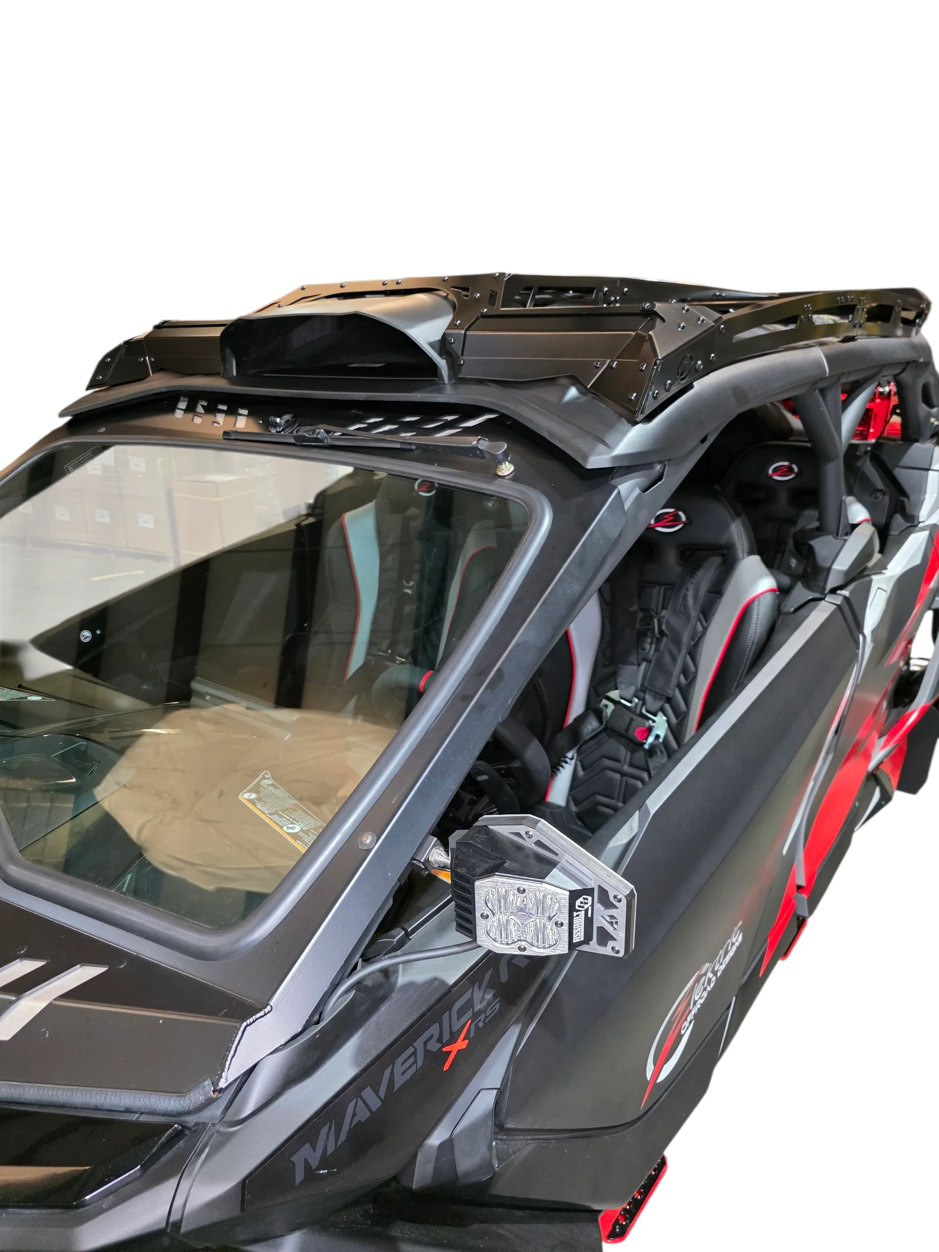 2024+ Can Am Maverick R Max Roof Rack (Works with Can-am Hood Scoop) - Image 24