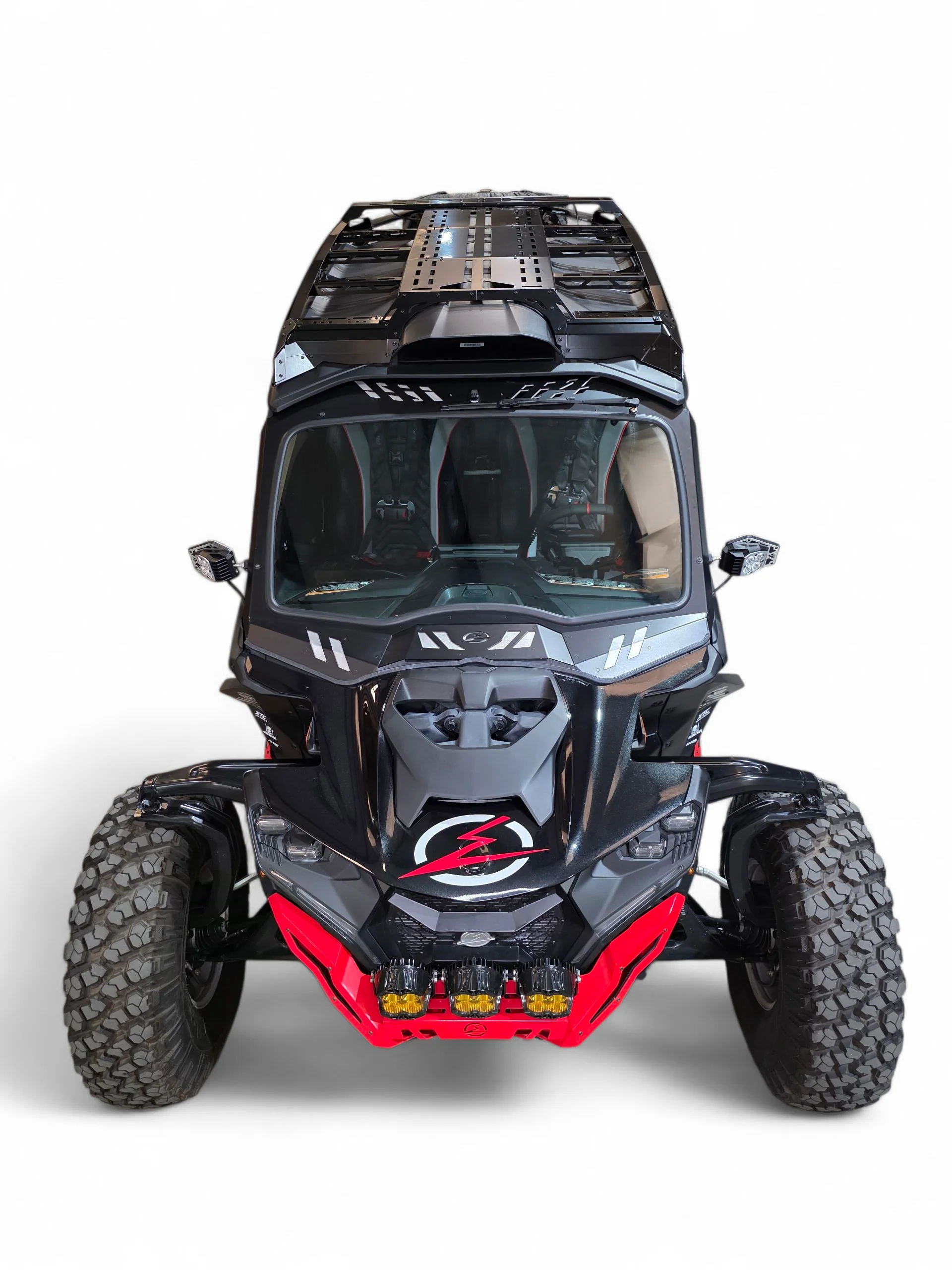2024+ Can Am Maverick R Max Roof Rack (Works with Can-am Hood Scoop) - Image 4